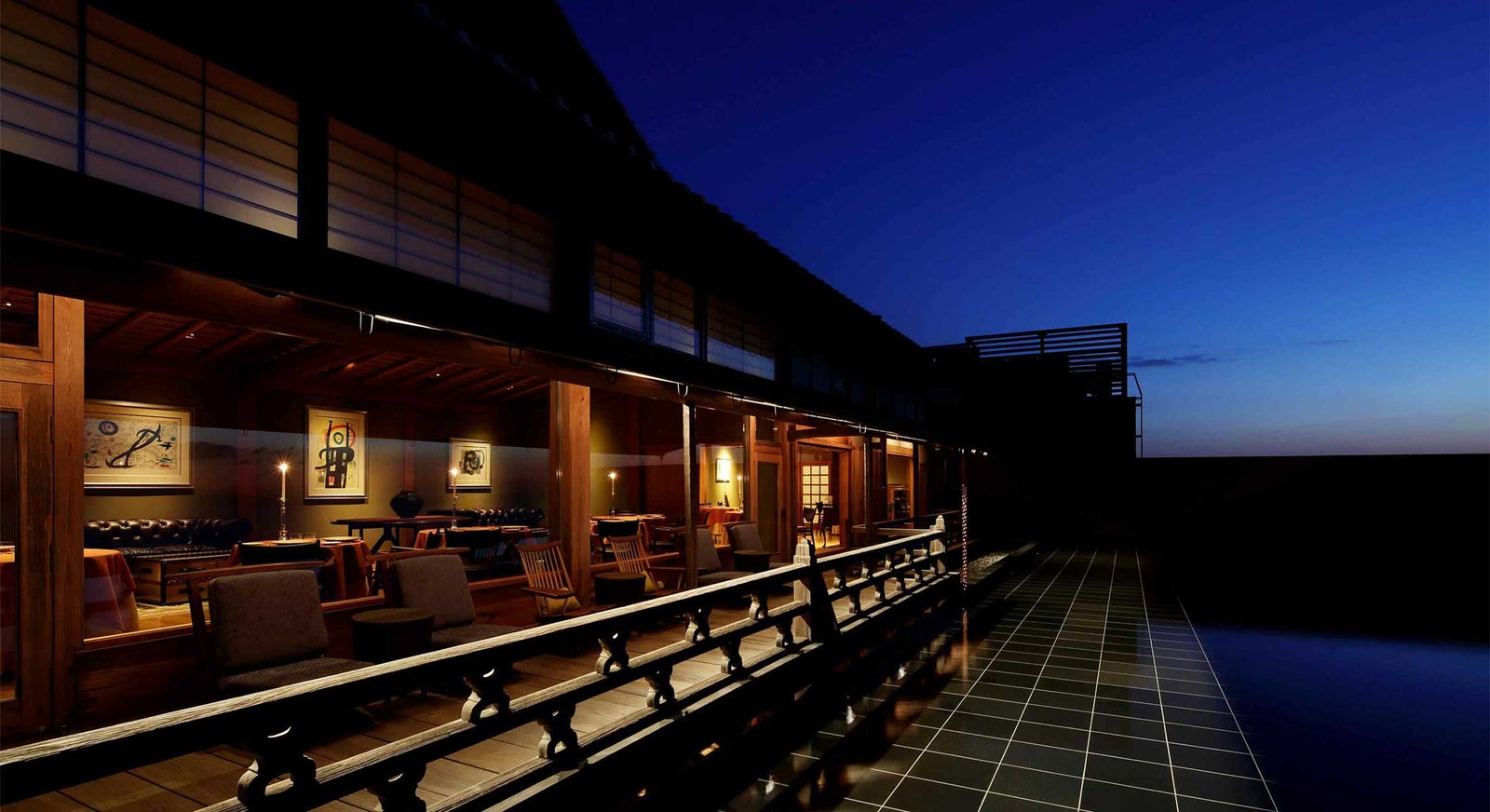 The Hiramatsu Hotels & Resorts Atami, at the table