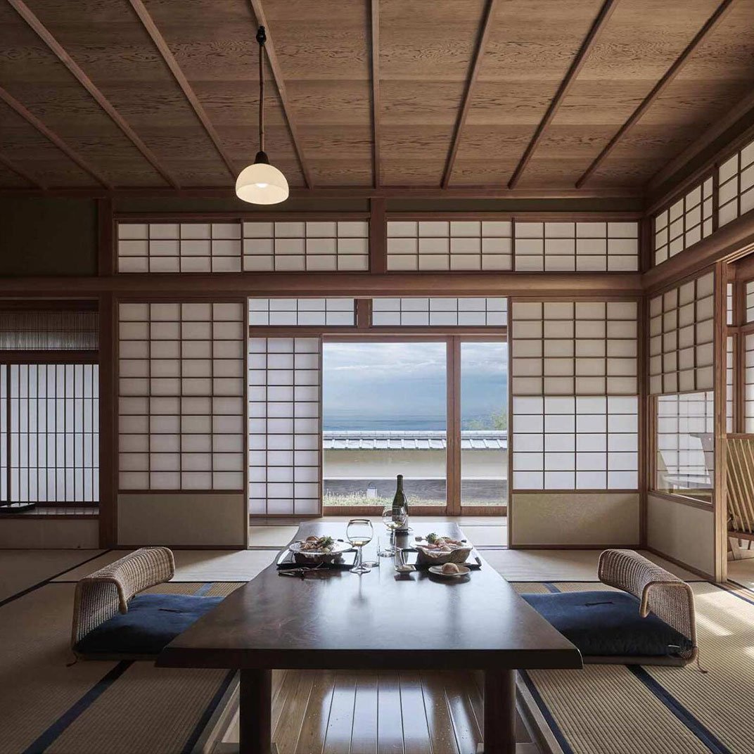 The Hiramatsu Hotels & Resorts Atami, at the table