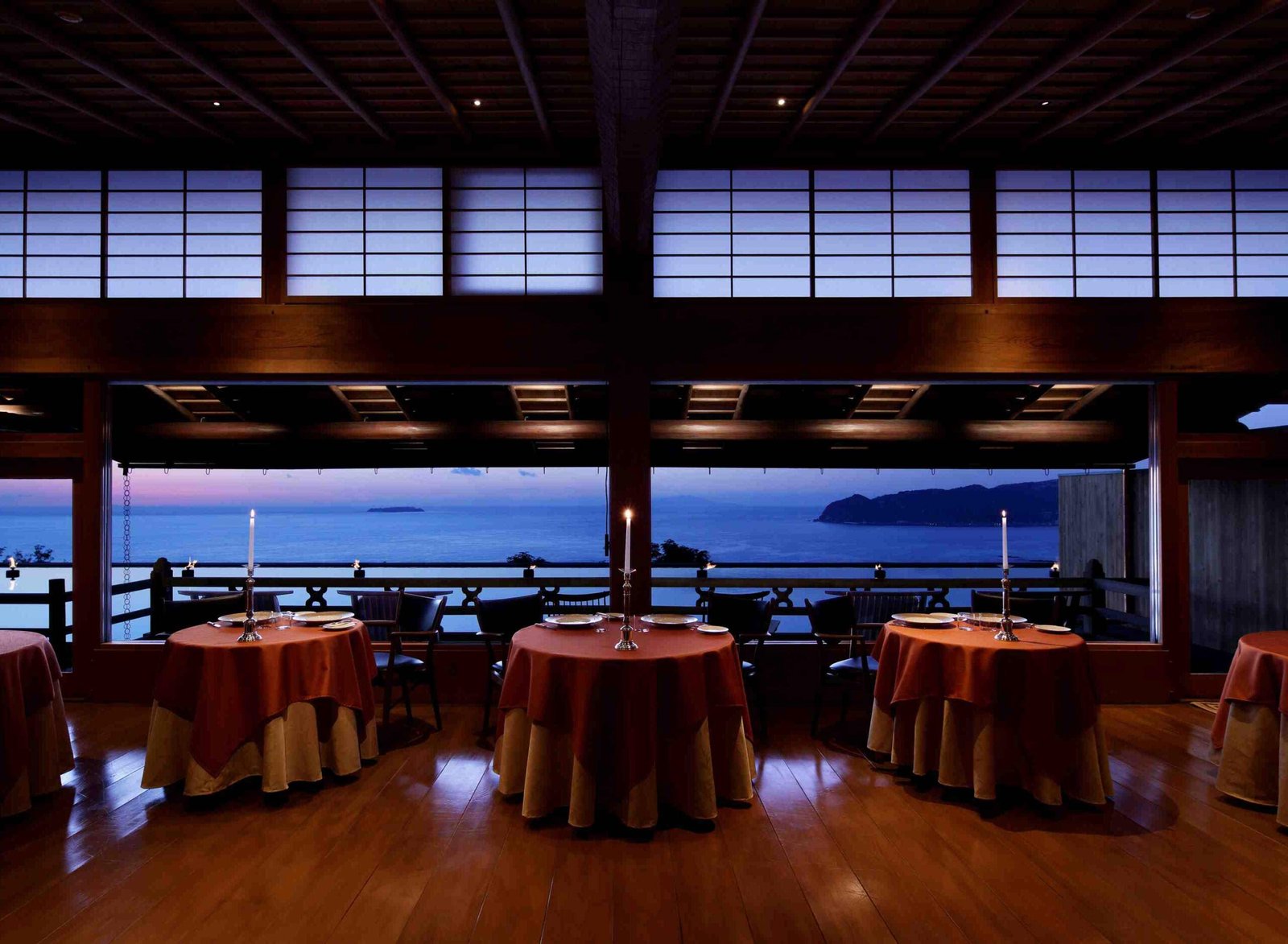 The Hiramatsu Hotels & Resorts Atami, at the table