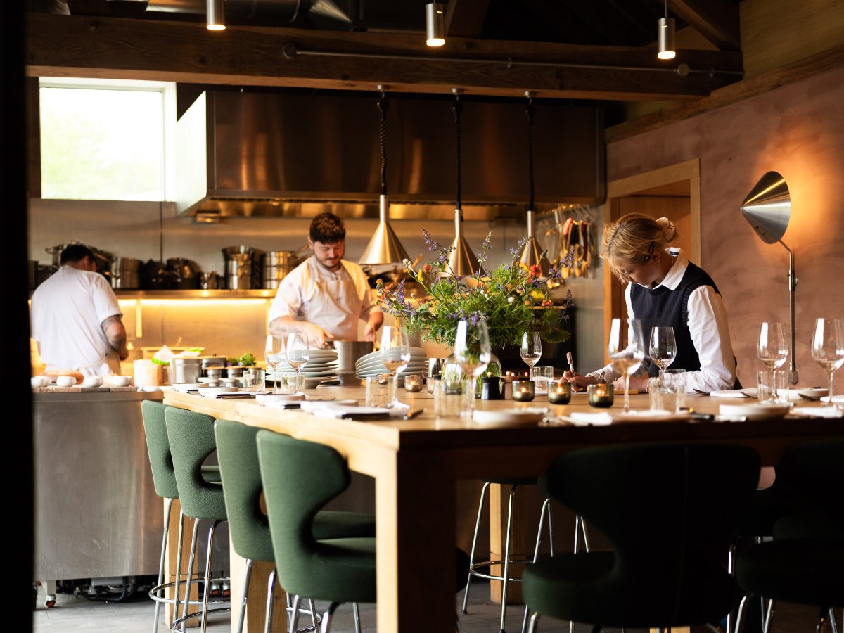 Fowlescombe Farm, the refectory