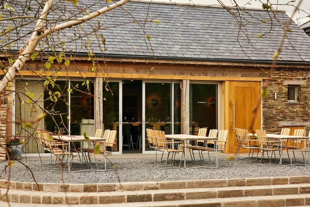 Fowlescombe Farm, the refectory