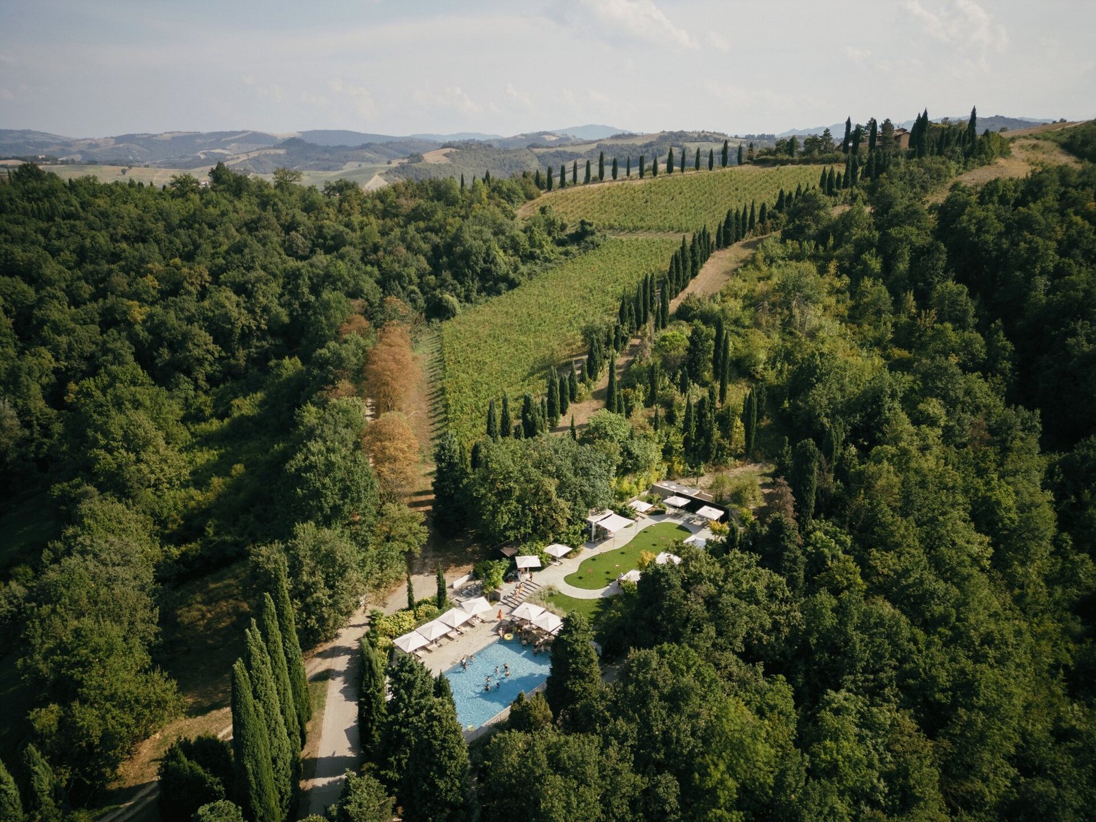 Relais Roncolo 1888, the pool