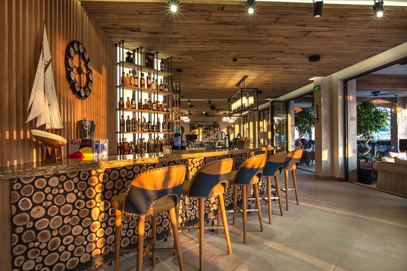 Blu Bay Hotel Sozopol, wine bar soho
