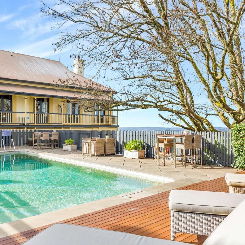 Mount Lofty House Adults Retreat, the pool