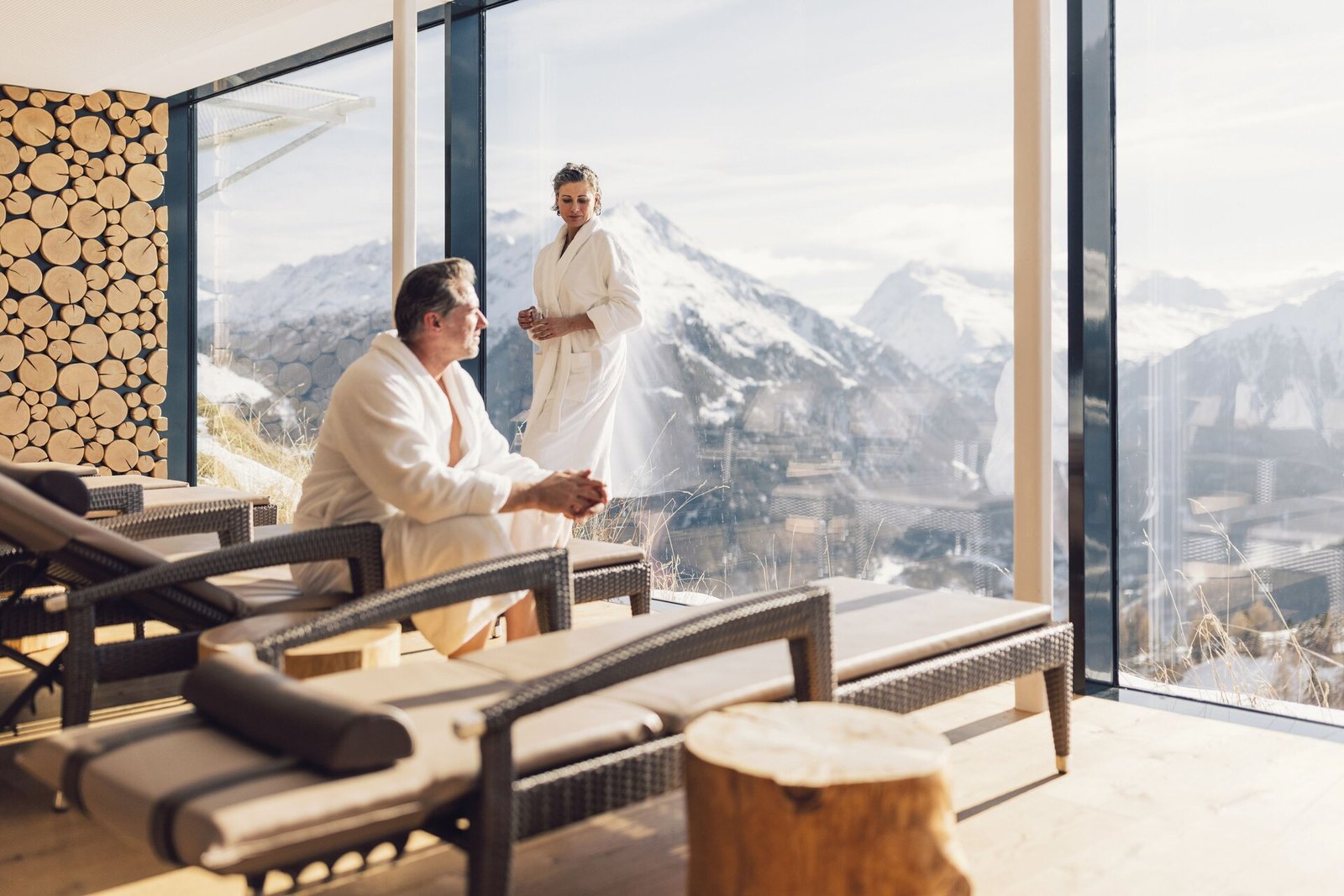 Hotel Schöne Aussicht, the spa