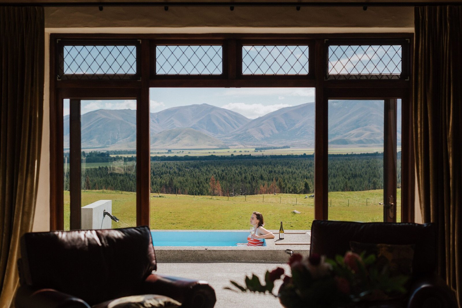 Mount Cook Lakeside Retreat, the spa