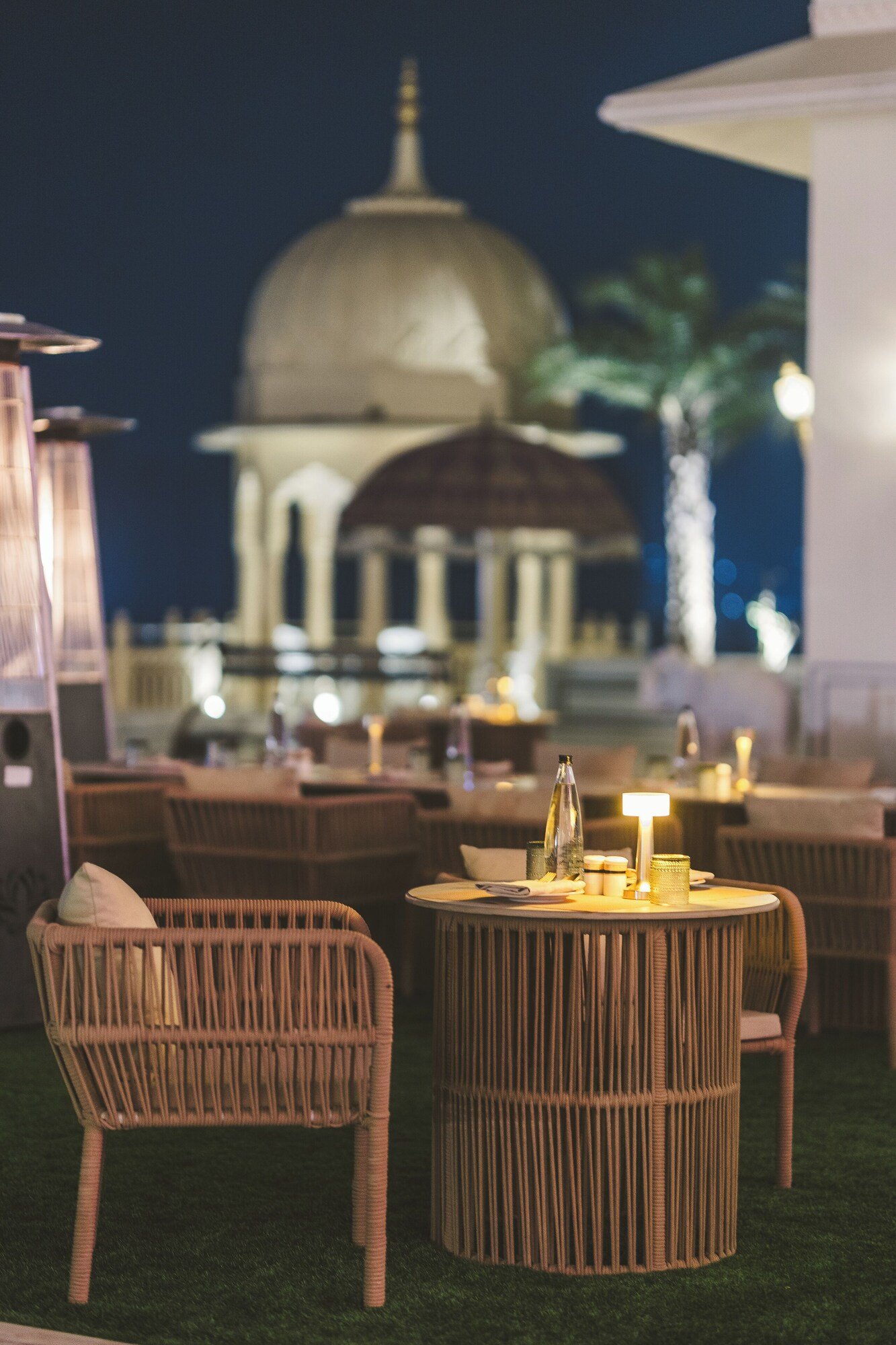 Anantara Jewel Bagh Jaipur Hotel, at the table
