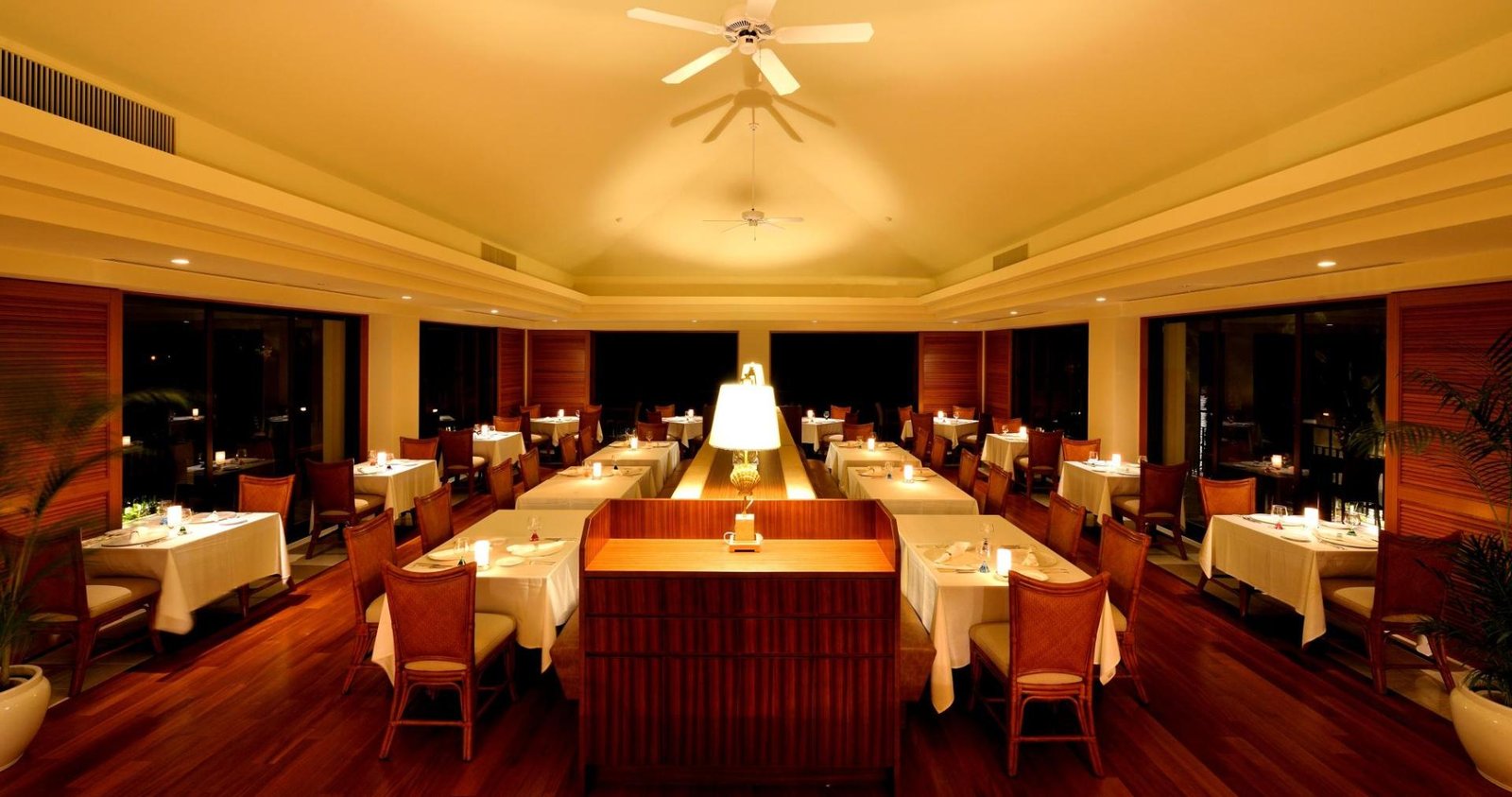 The Uza Terrace Beach Club Villas, at the table