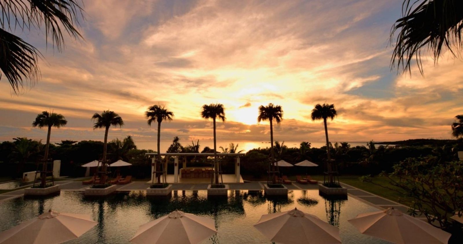 The Uza Terrace Beach Club Villas, the pool