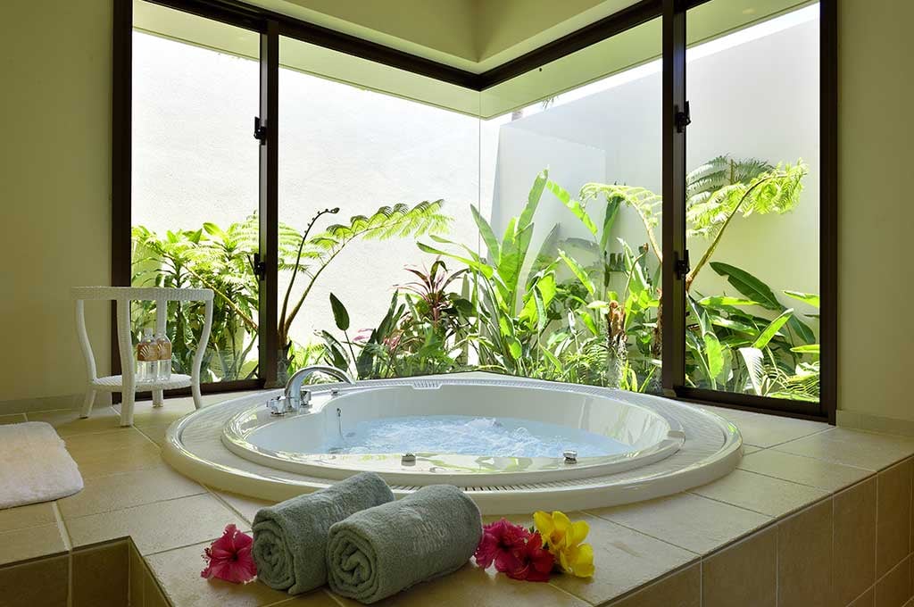 The Uza Terrace Beach Club Villas, the spa