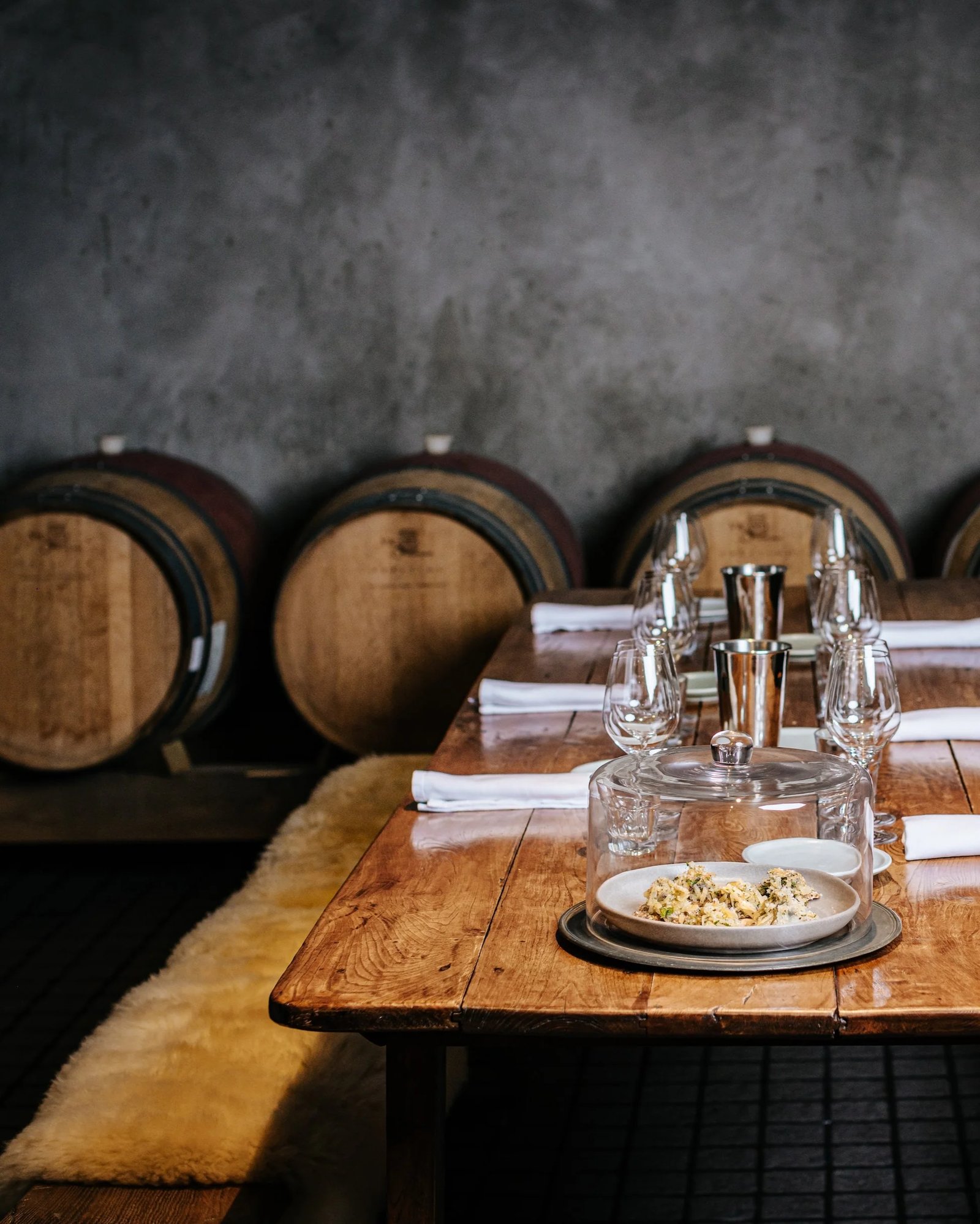 Craggy Range Luxury Vineyard Retreat, at the table