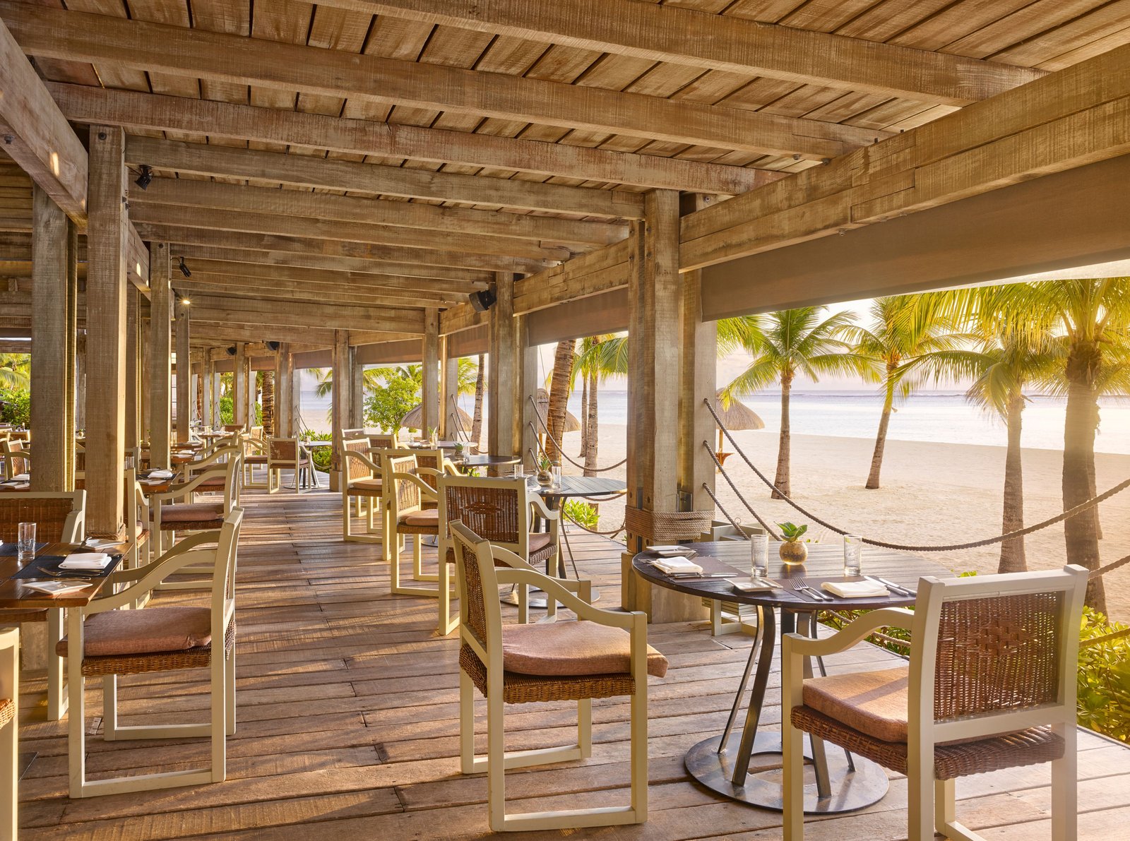 The St. Regis Le Morne Resort, Mauritius, at the table