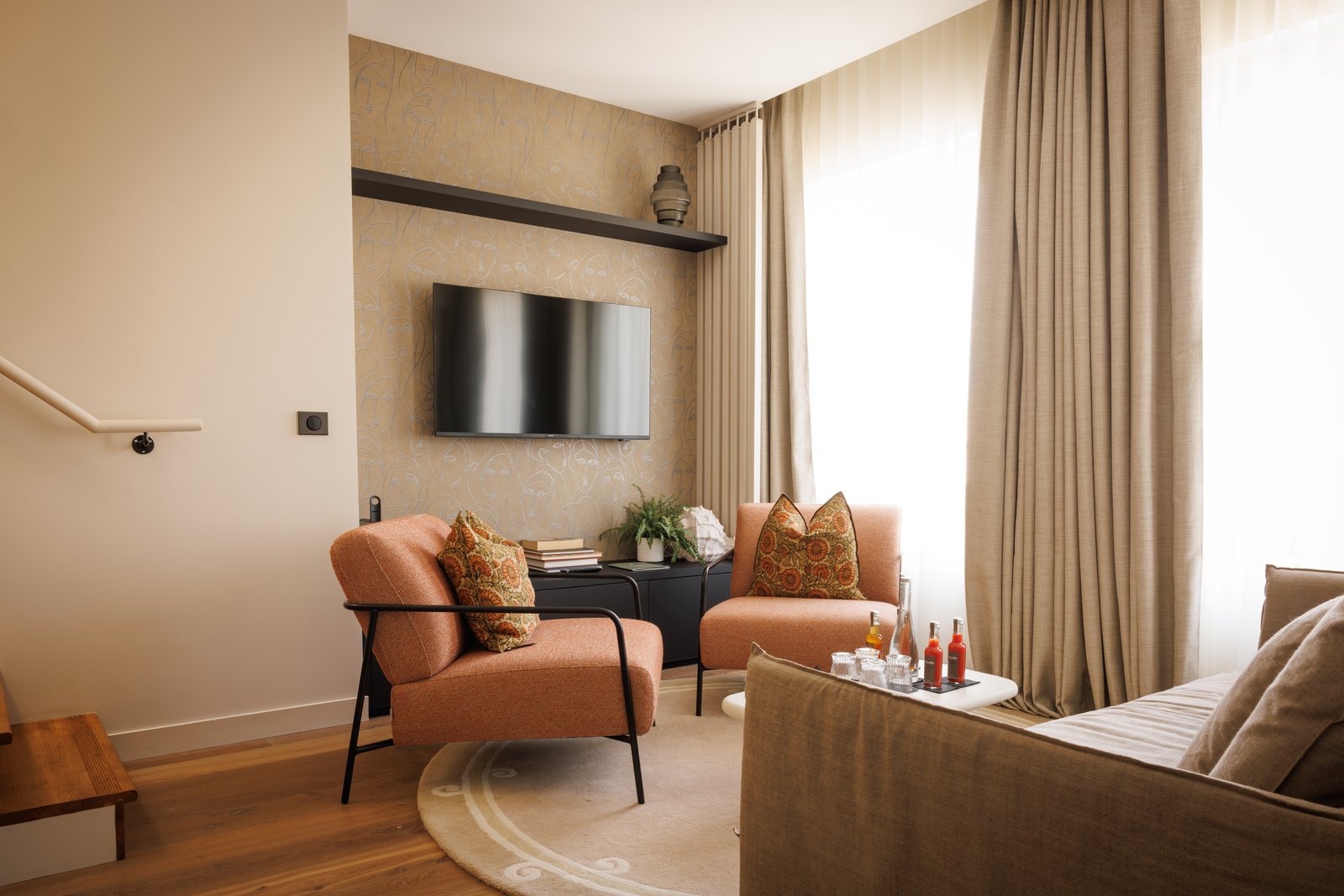 Grand Hotel De Courtoisville, rooms