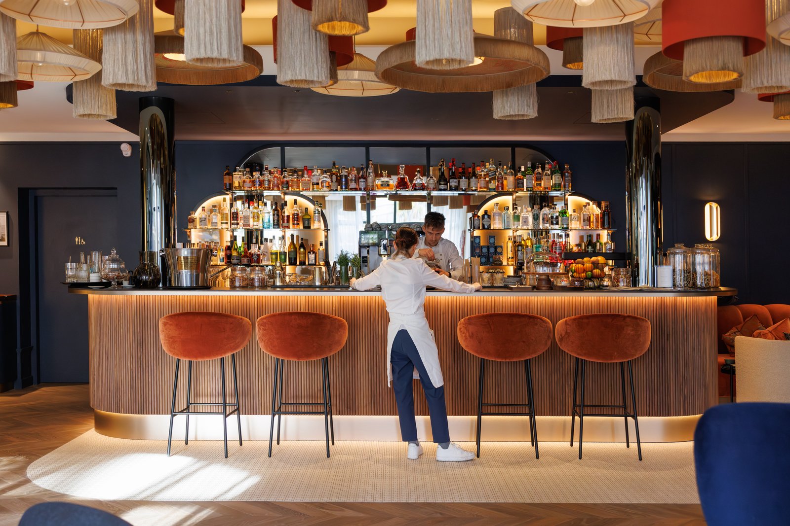 Grand Hotel De Courtoisville, bar le baccara