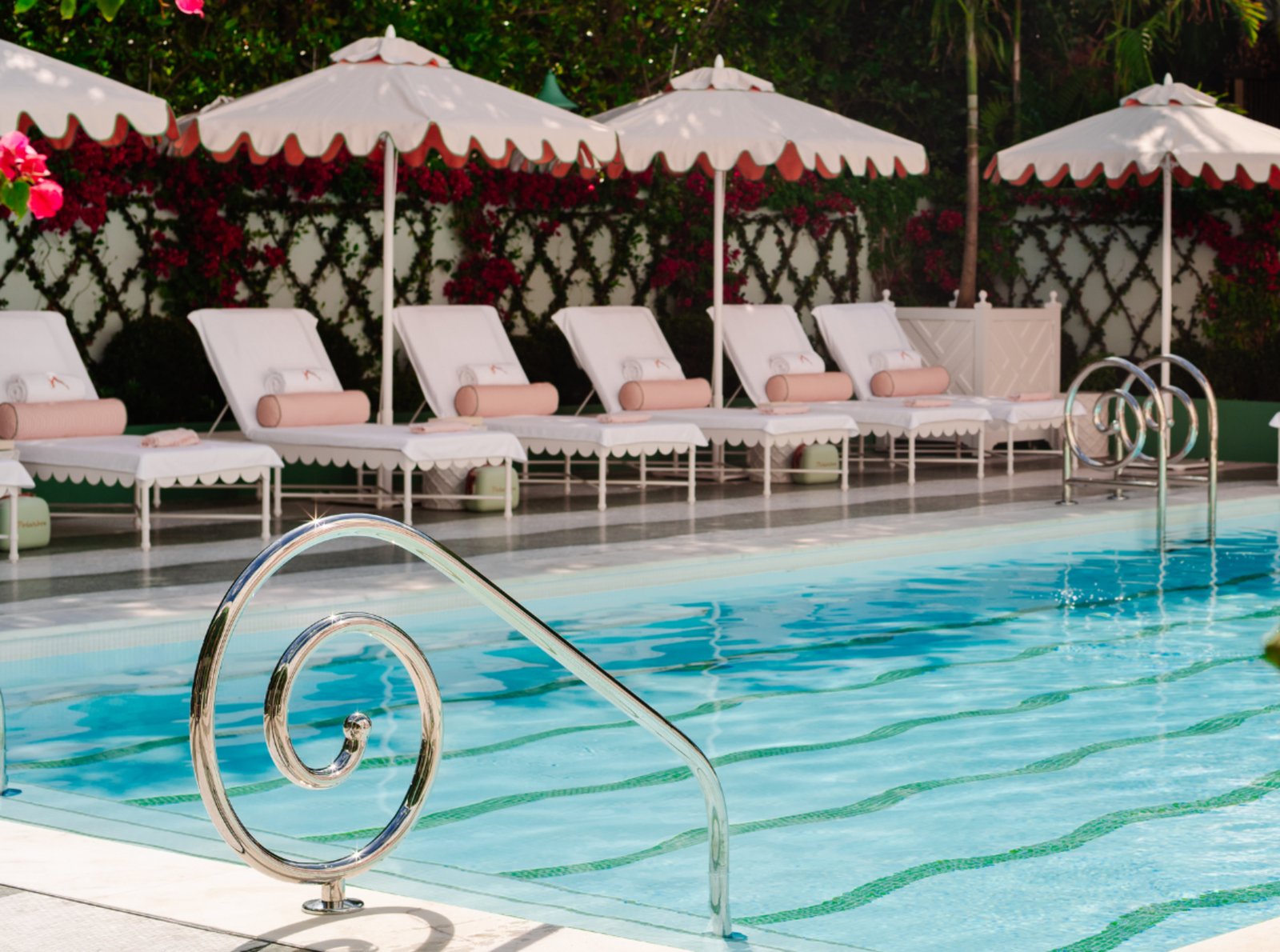 The Vineta Hotel, the pool