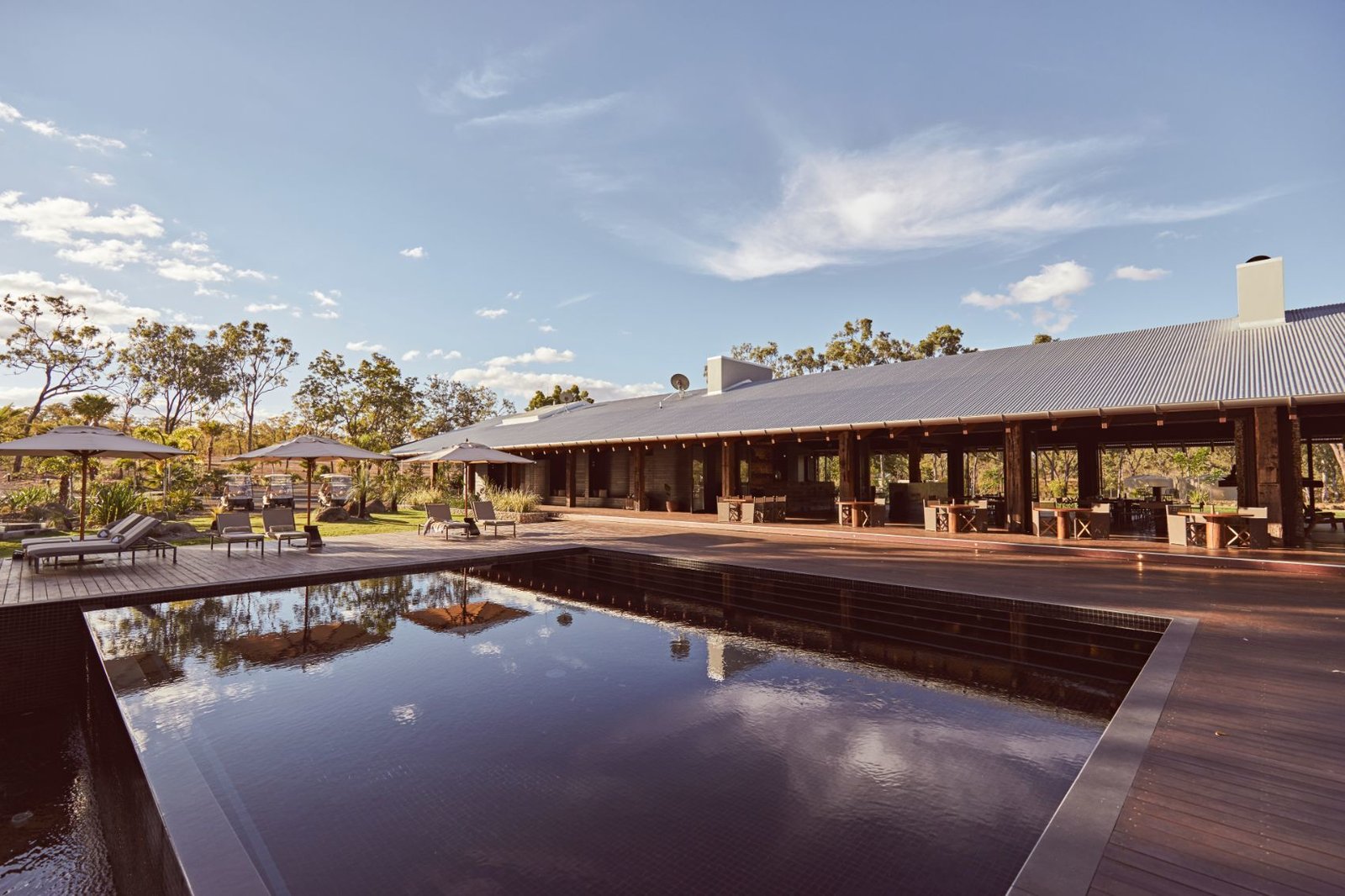Mt Mulligan Lodge, the pool
