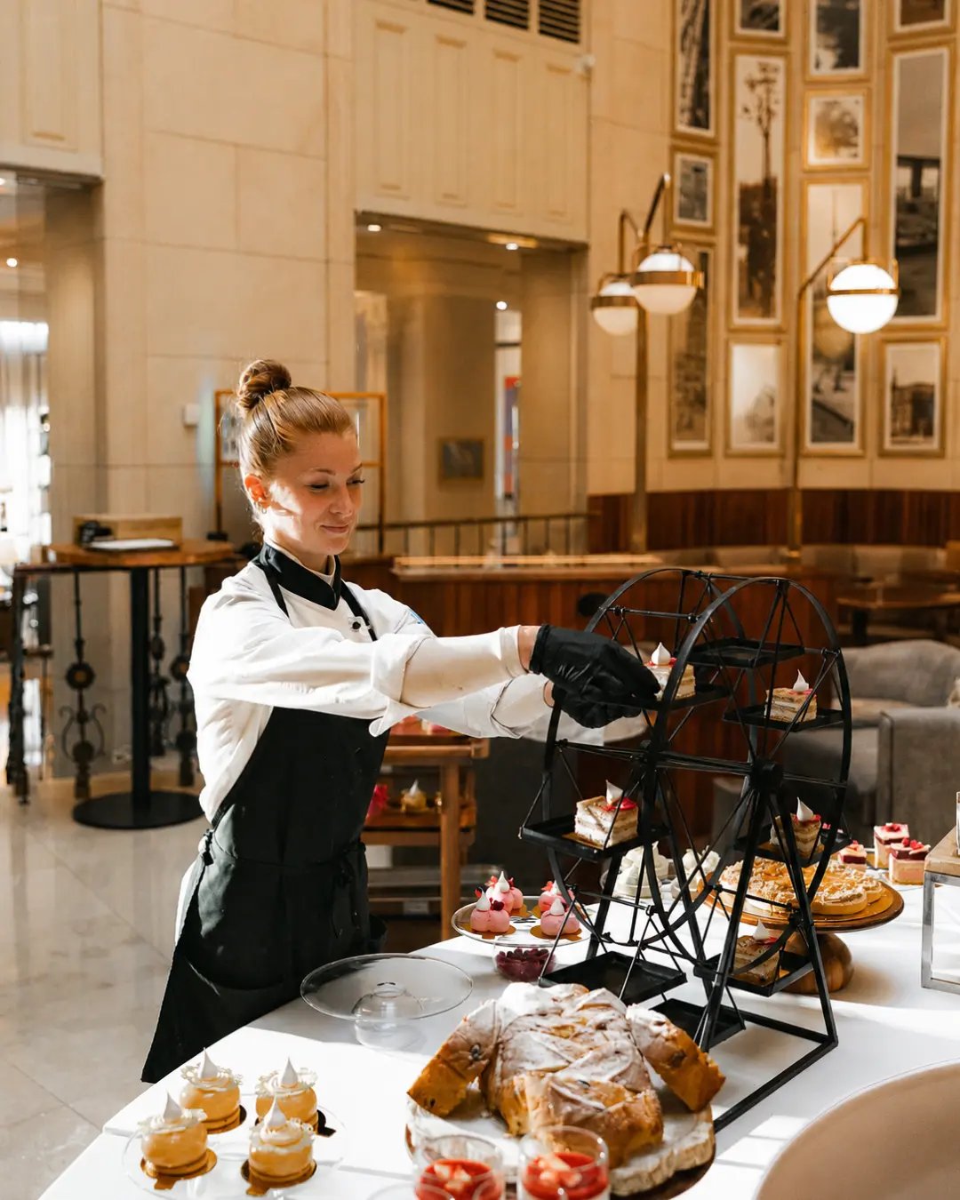 Al Habtoor Palace Budapest, kupola lounge