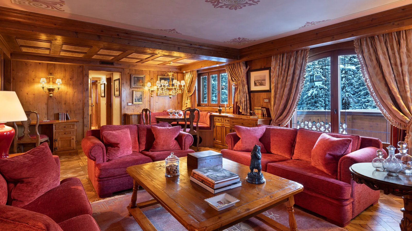 Les Airelles, rooms