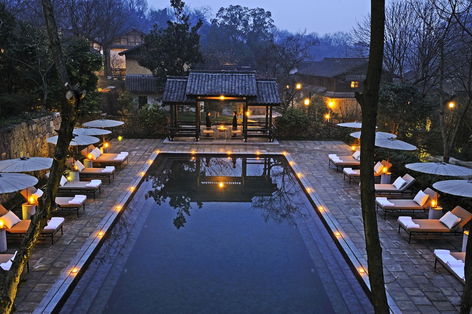 Amanfayun, the pool