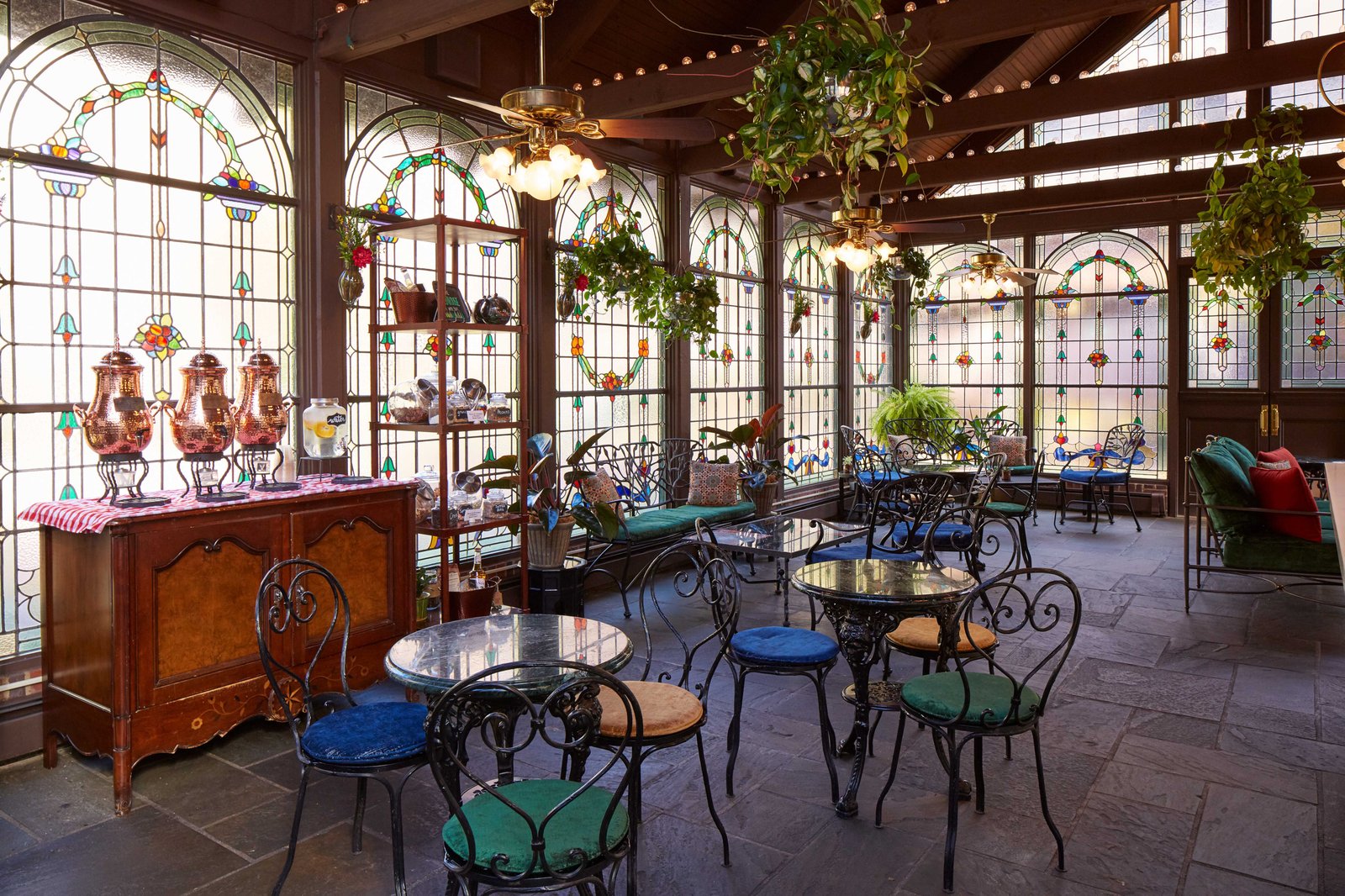 The American Club, the greenhouse