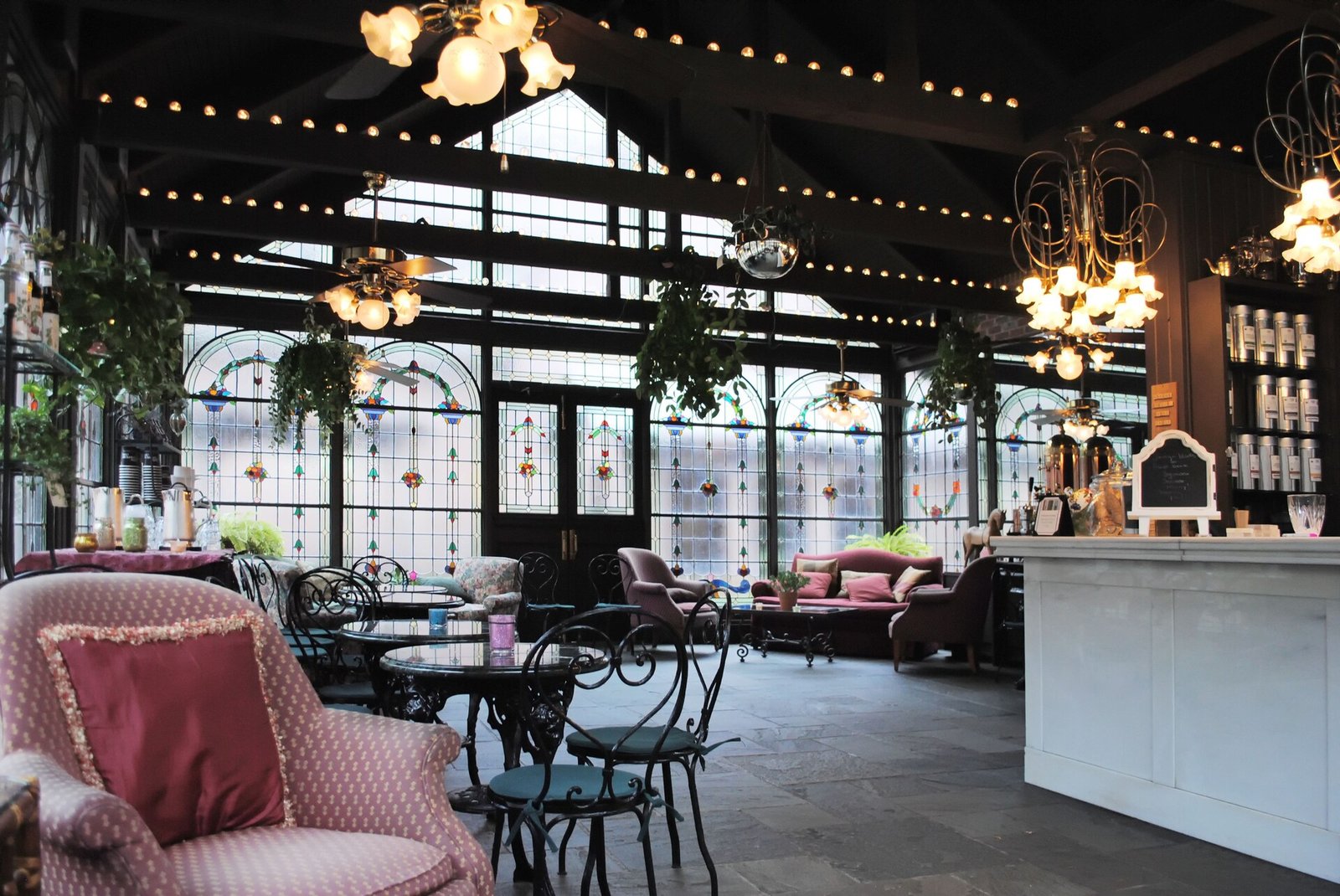 The American Club, the greenhouse