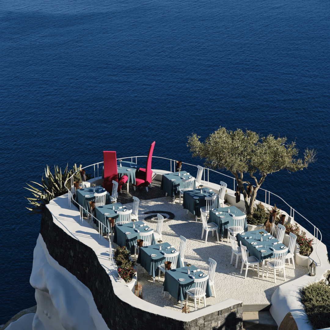 Andronis Luxury Suites, eat & drink