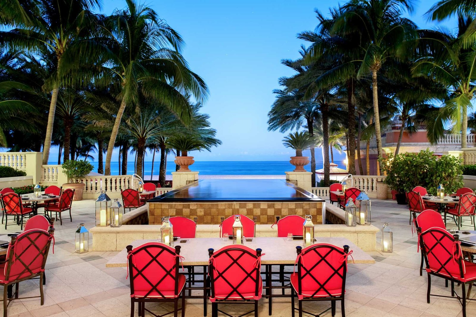 Acqualina Resort & Residences On The Beach, at the table