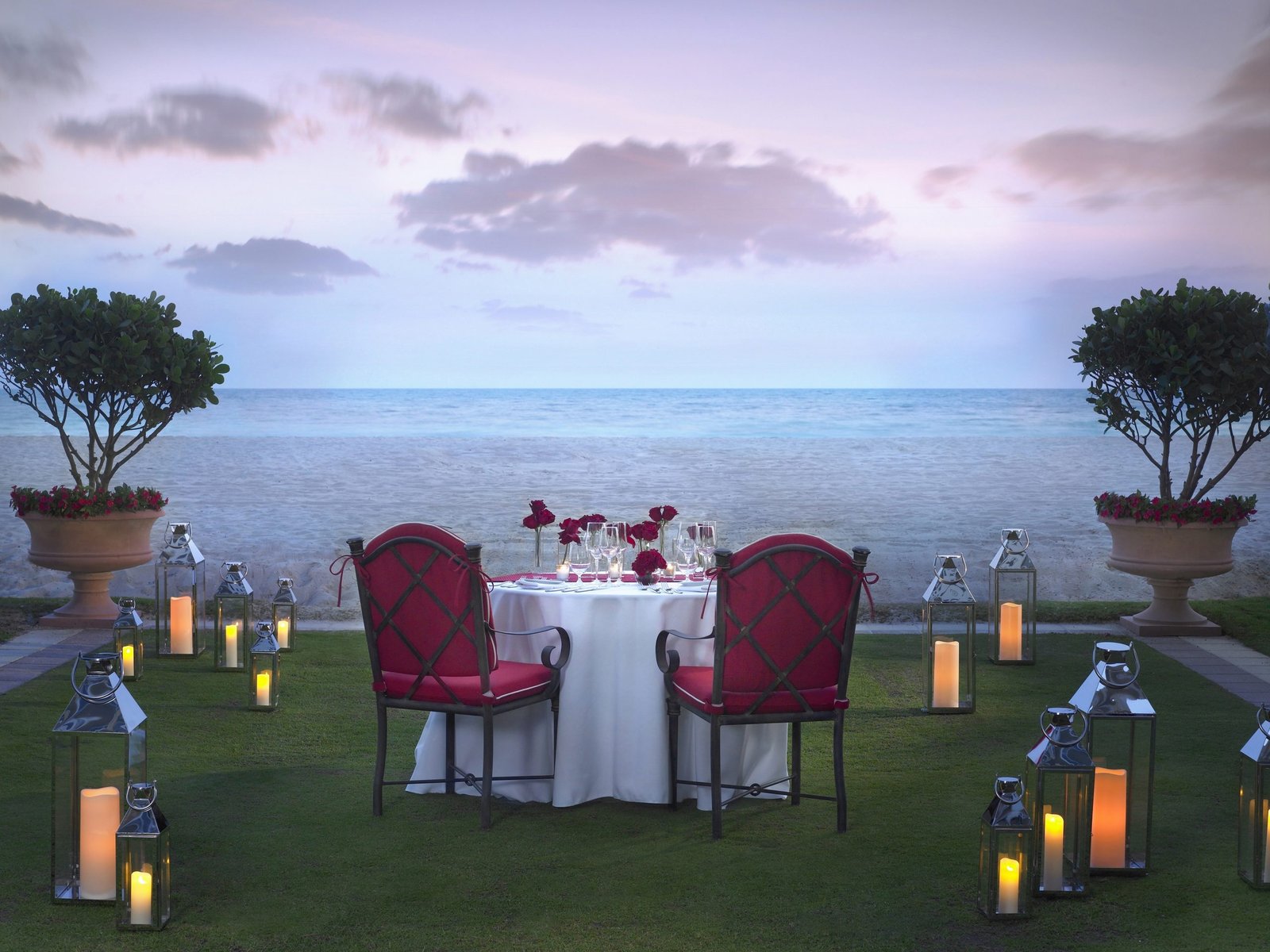 Acqualina Resort & Residences On The Beach, at the table