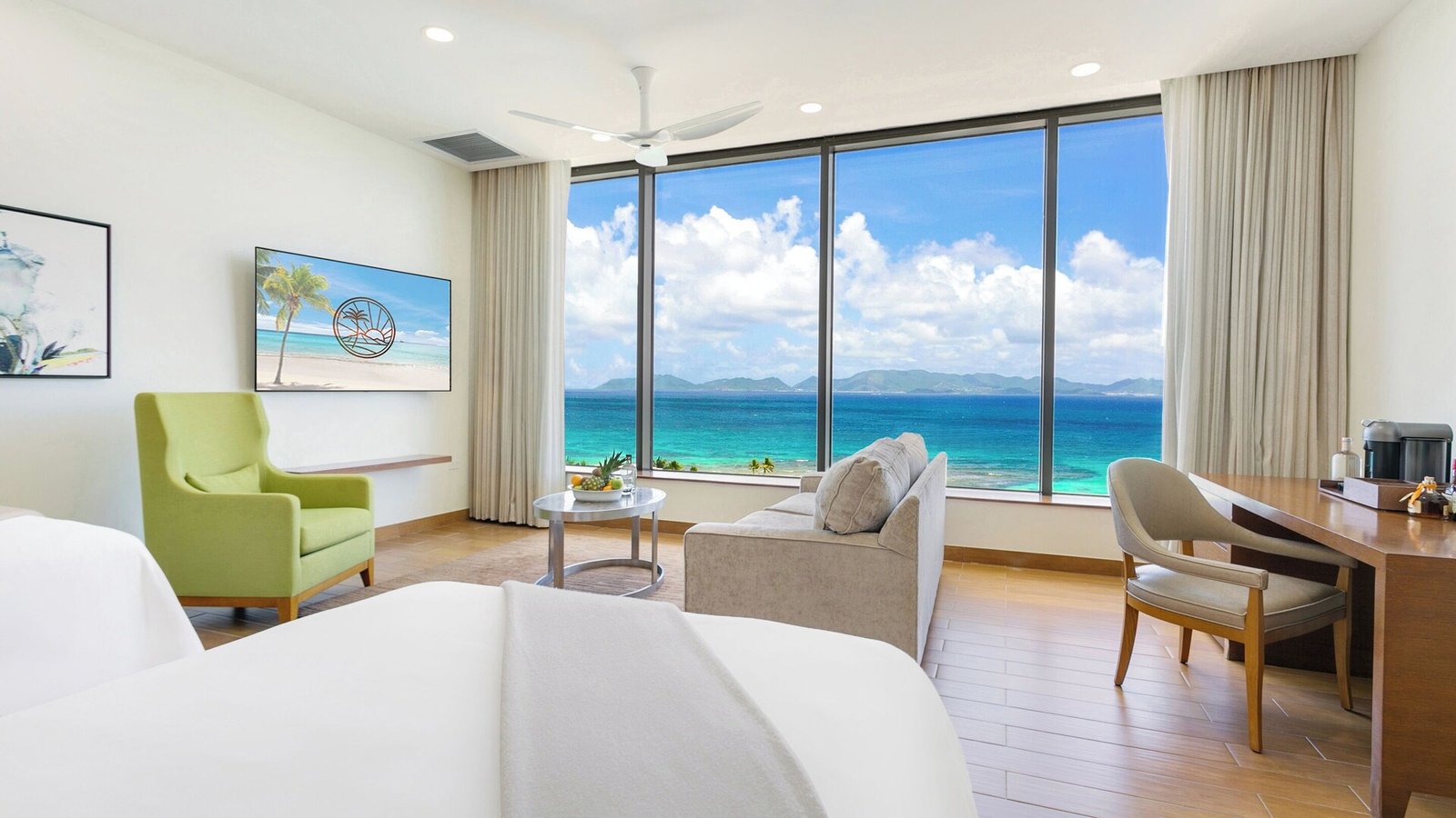 Aurora Anguilla Resort & Golf Club, rooms