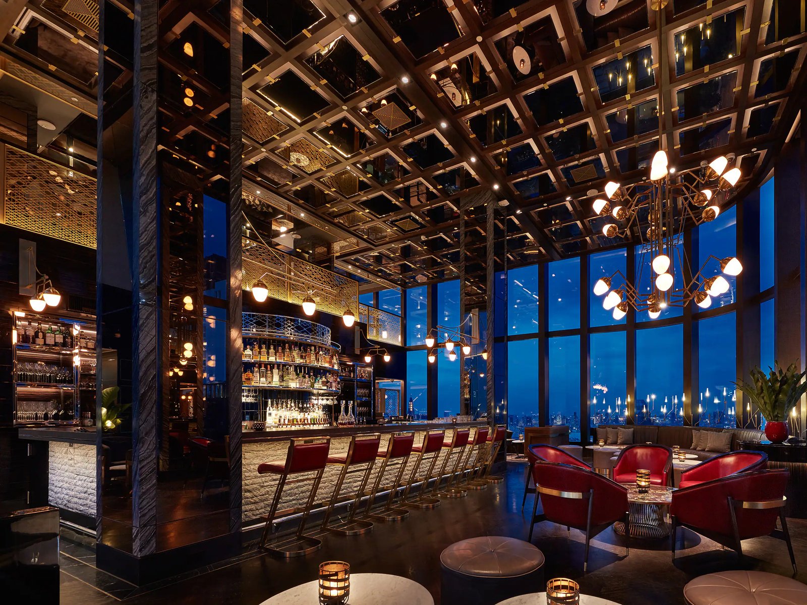 Park Hyatt Bangkok, at the table