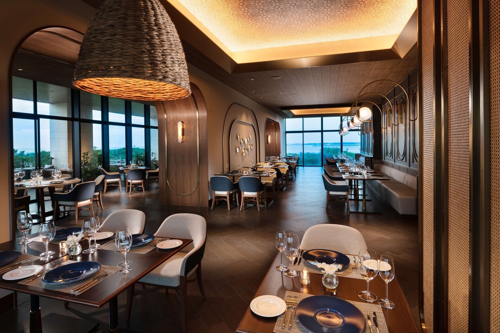 Hilton Okinawa Miyako Island Resort, at the table