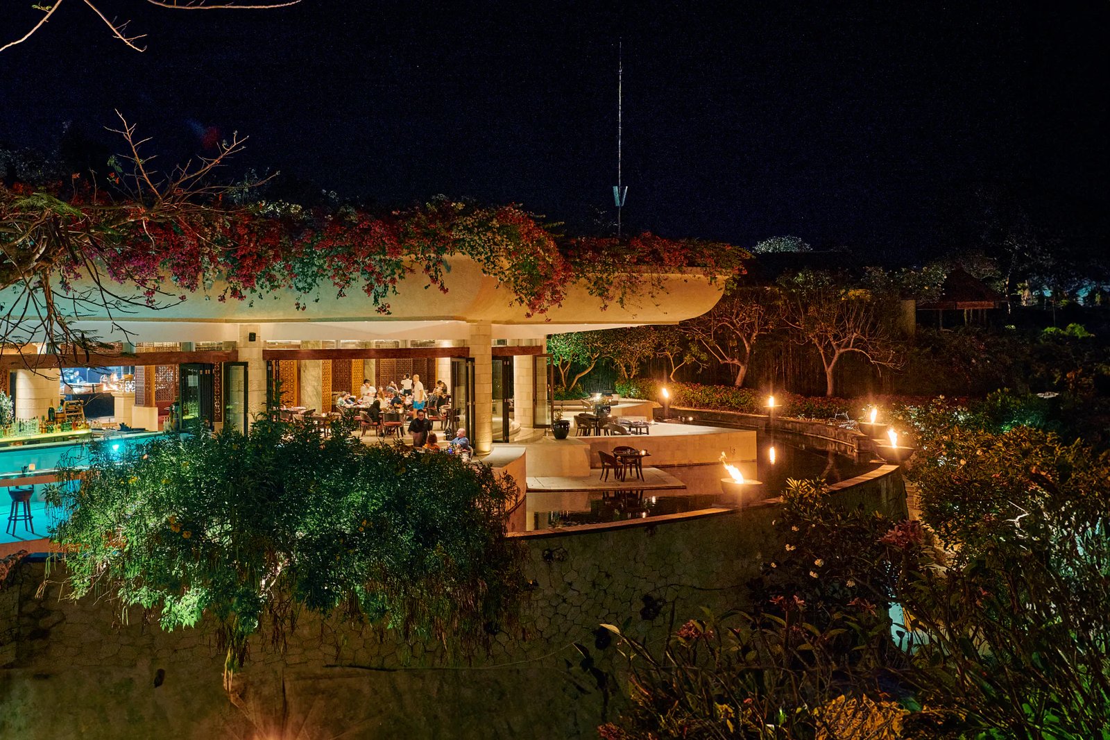 AYANA Villas Bali, at the table