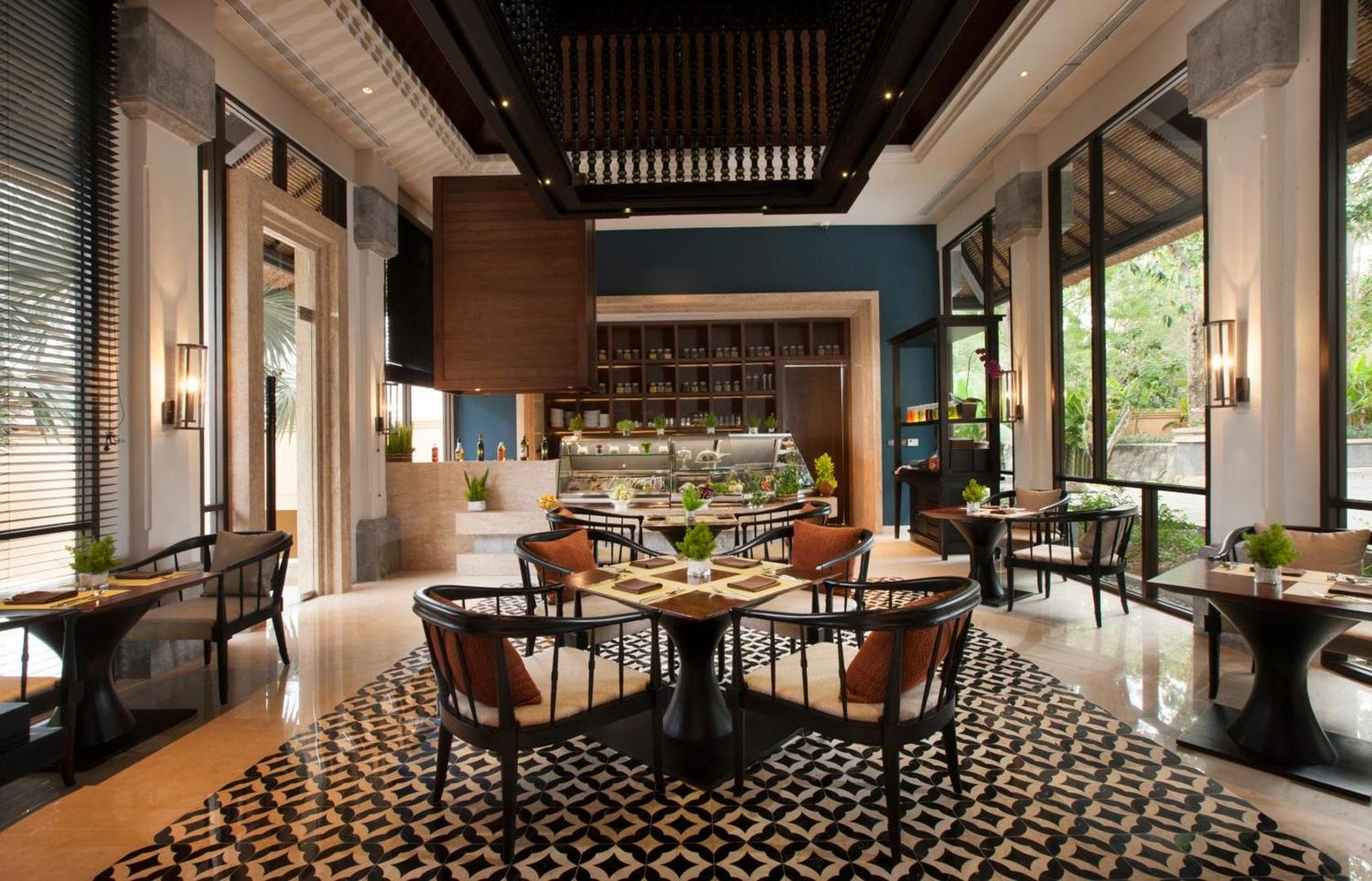 AYANA Villas Bali, at the table