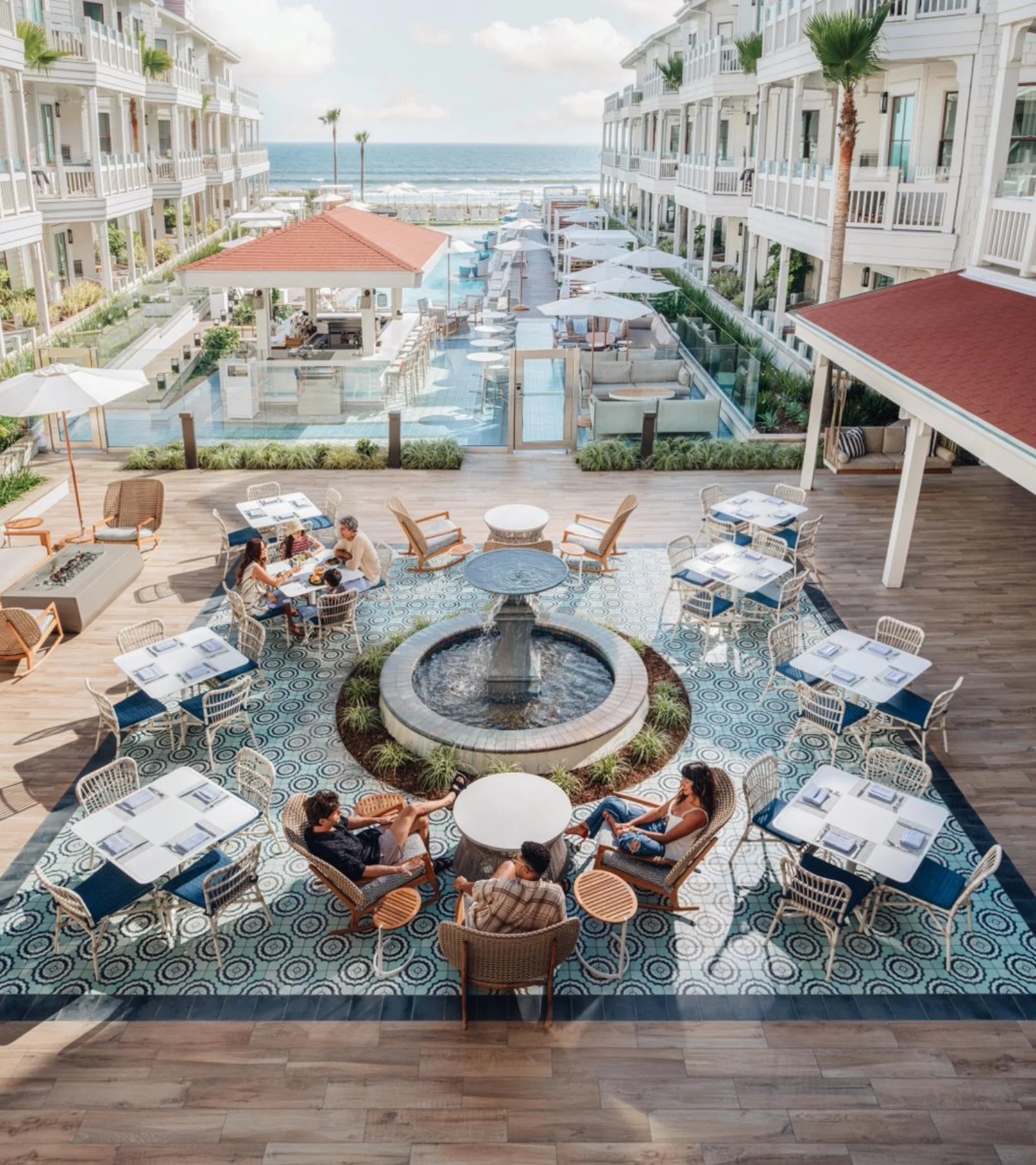 Beach Village at The Del, LXR Hotels & Resorts, at the table