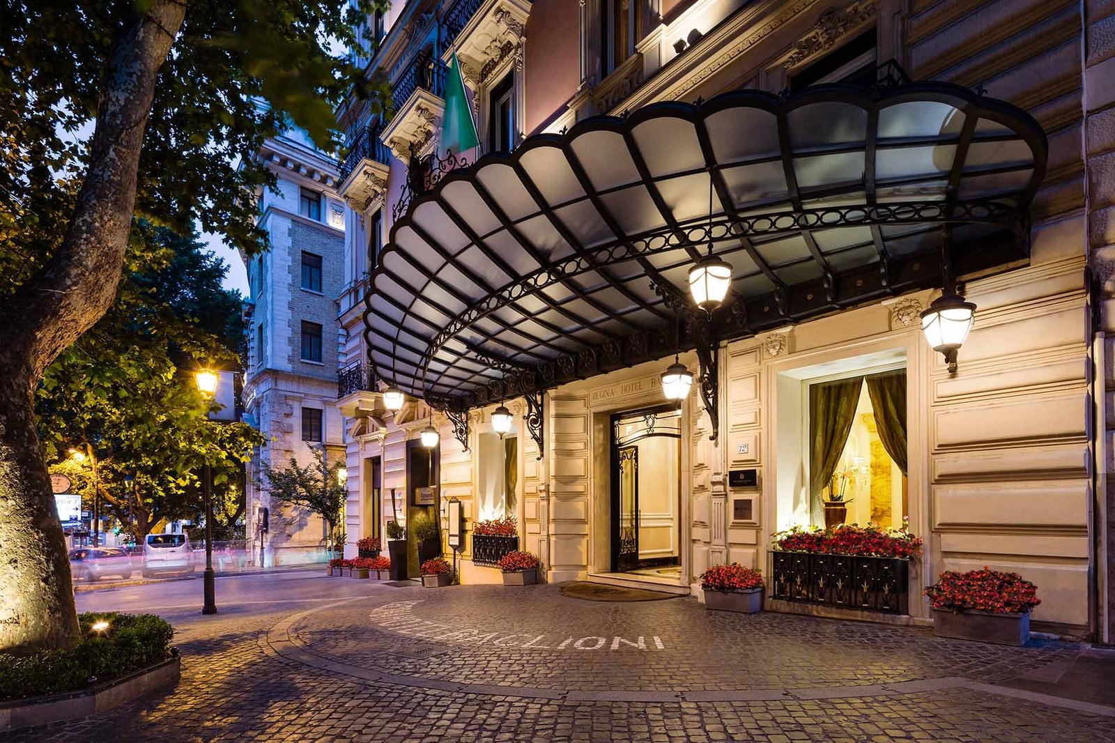 Baglioni Hotel Regina - Rome, how it began