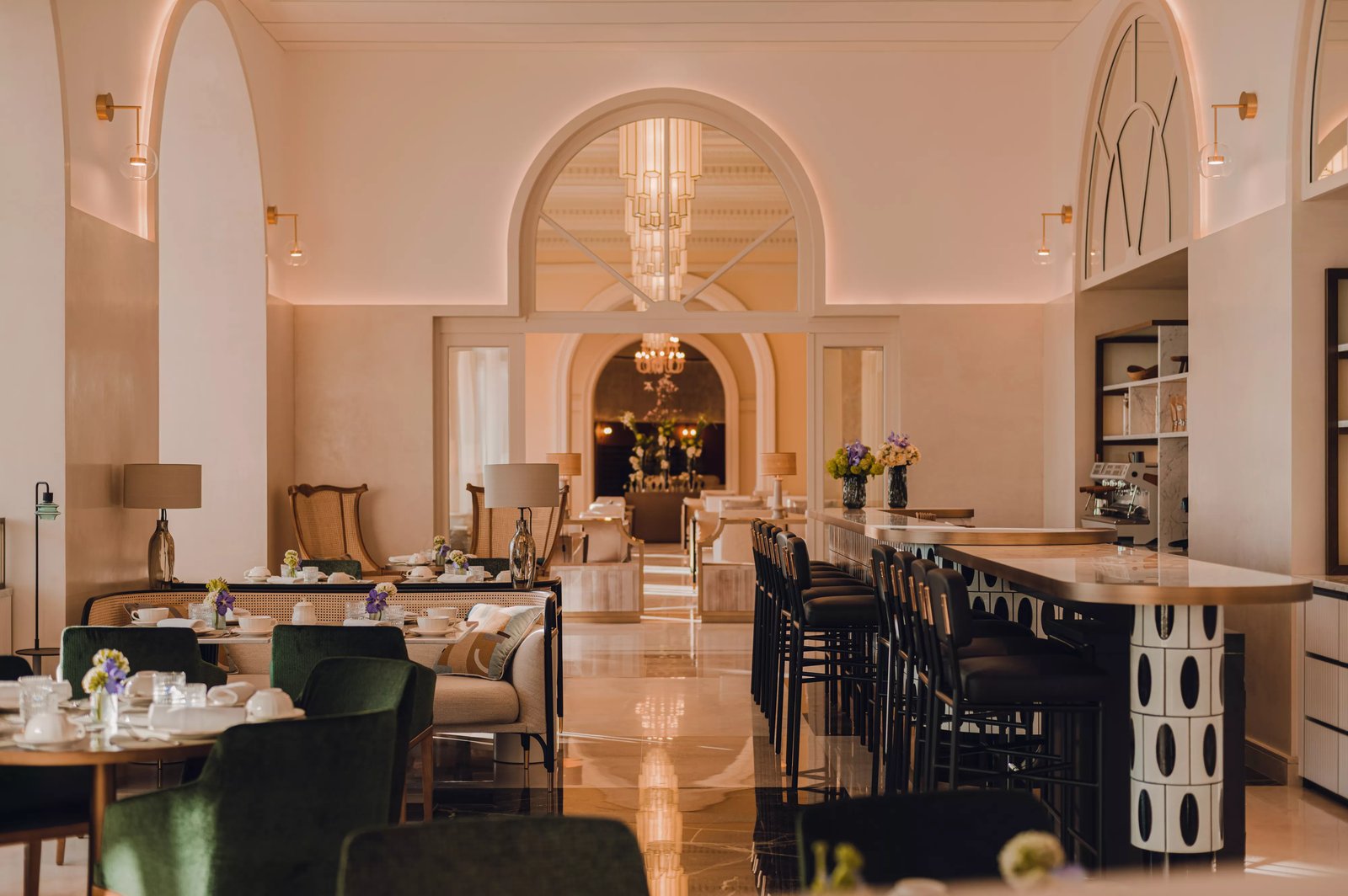 Regent Carlton Cannes, at the table