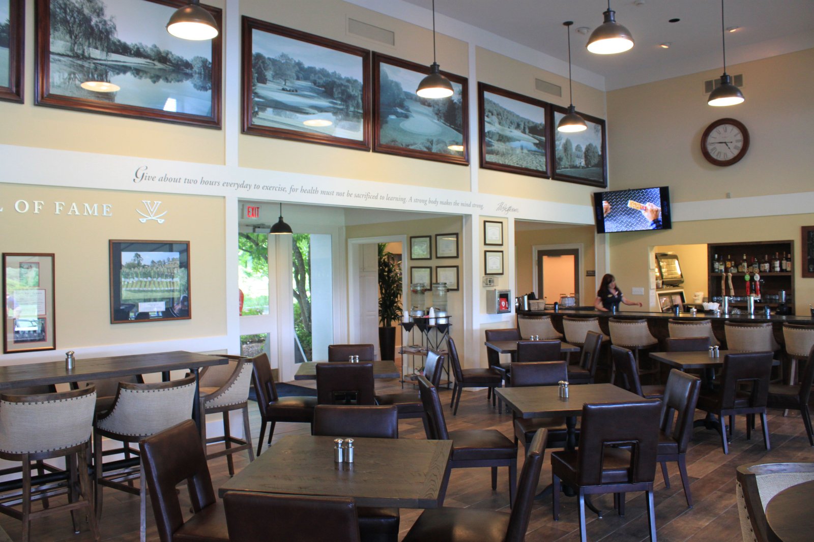 Boar's Head Resort, at the table