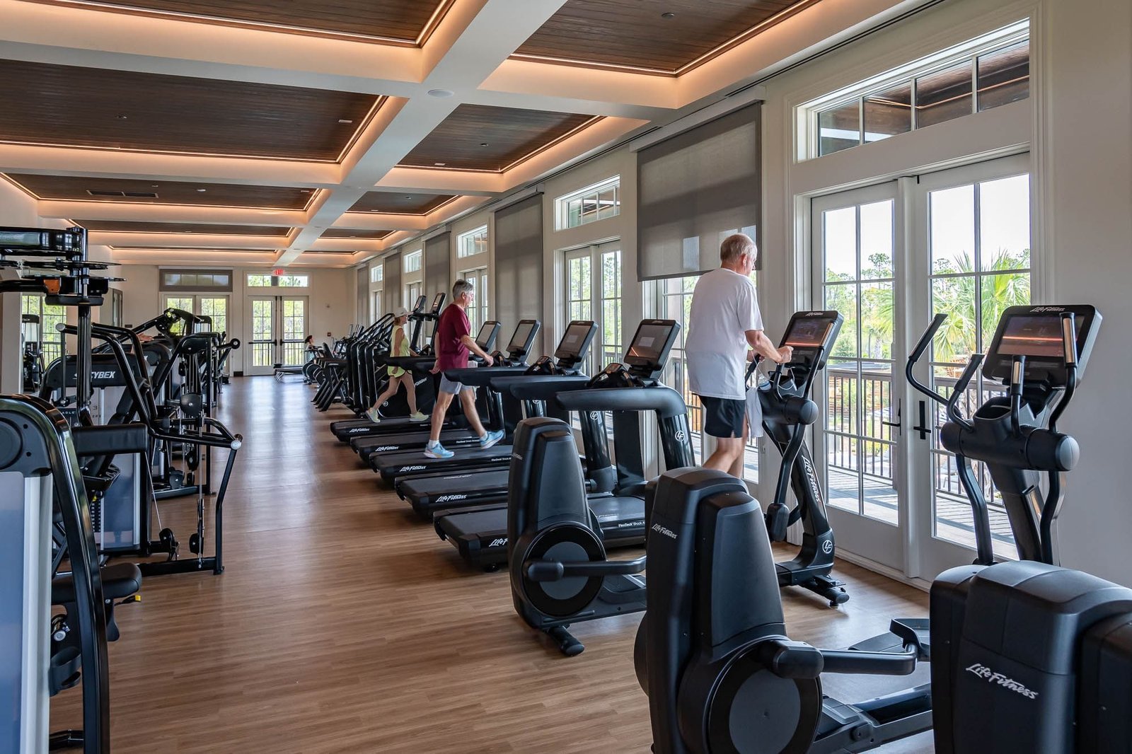 Camp Creek Inn, the gym and yoga studio