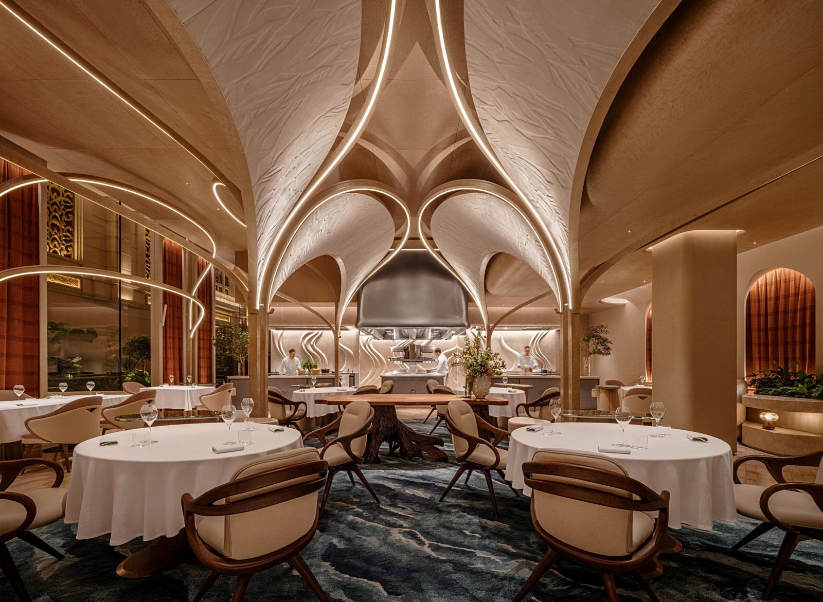 Capella at Galaxy Macau, at the table