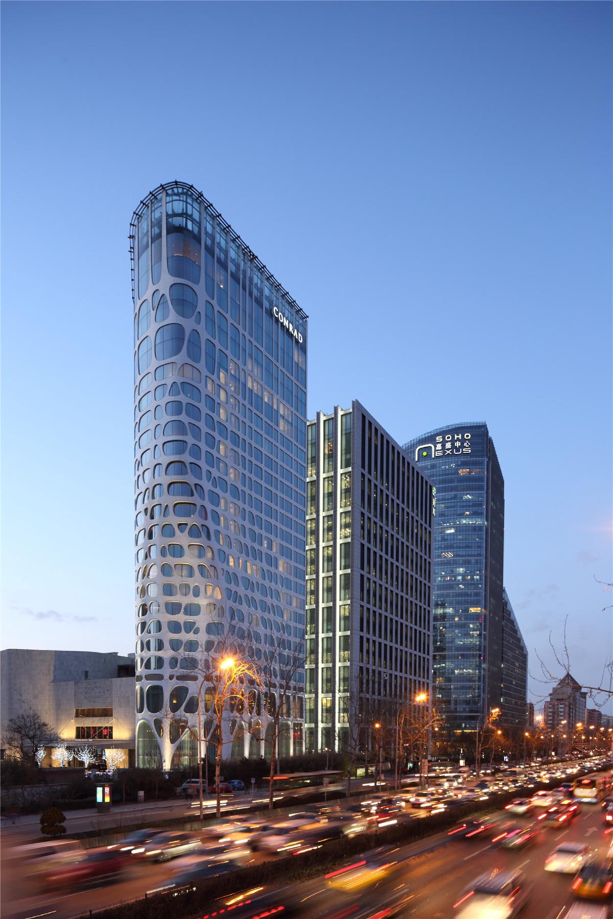 Conrad Beijing, backstory