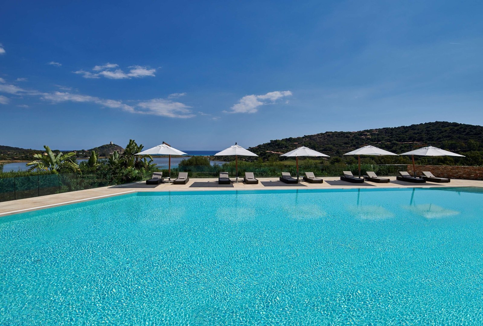 Conrad Chia Laguna Sardinia, the pool