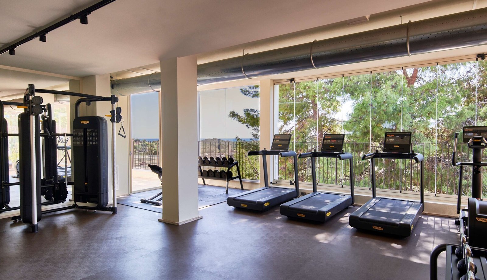 Conrad Chia Laguna Sardinia, the gym