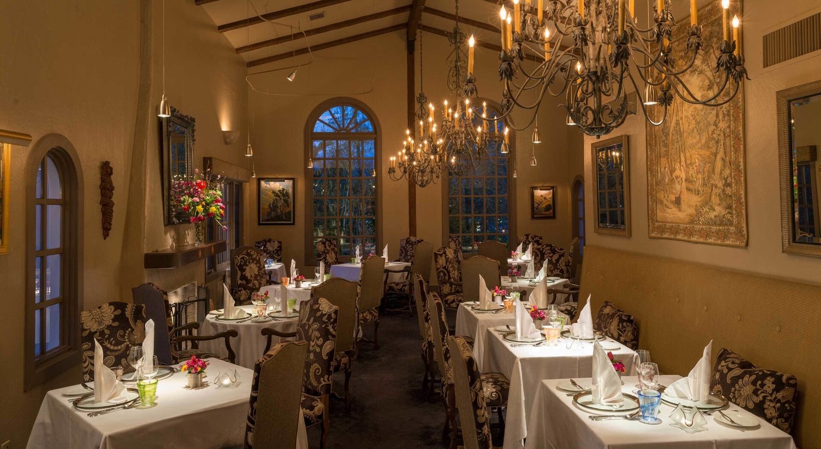 Chateau du Sureau, at the table