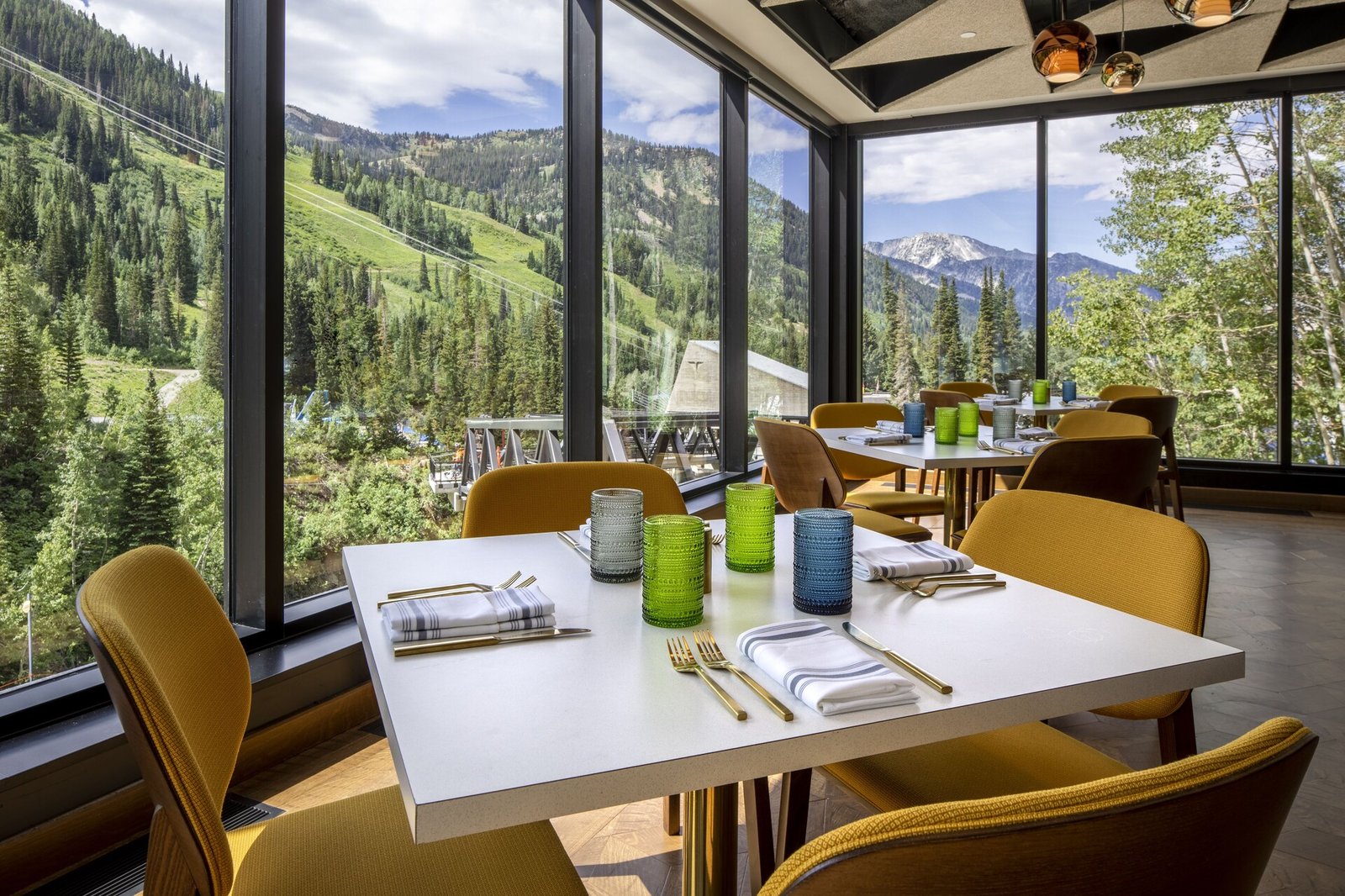 The Cliff Lodge, the aerie restaurant