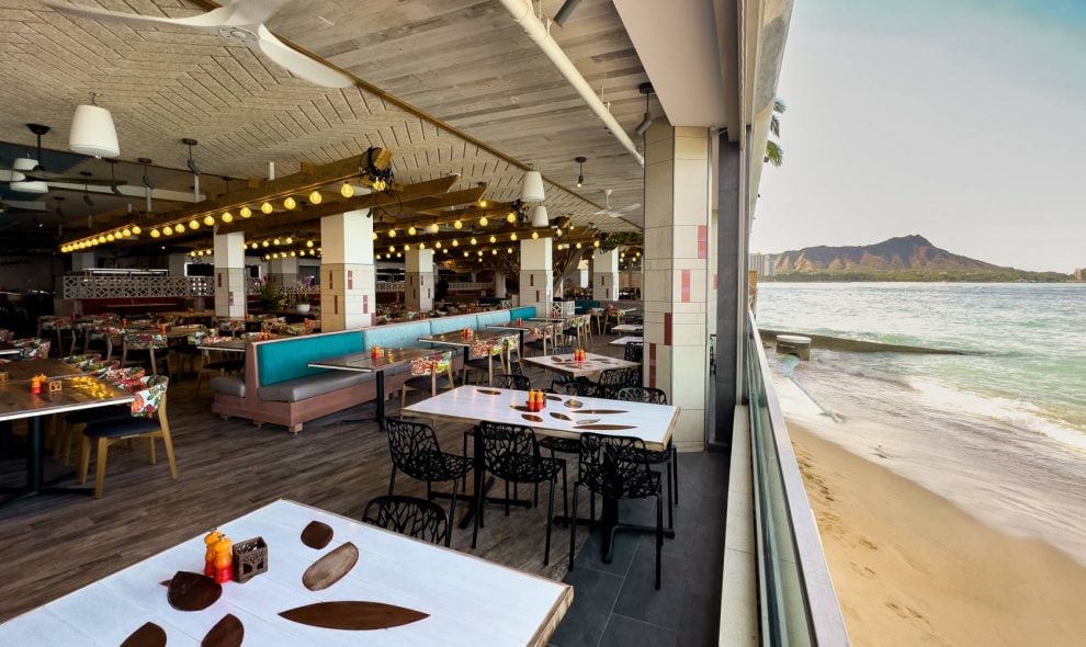 Outrigger Reef Waikiki Beach Resort, monkeypod kitchen by merriman