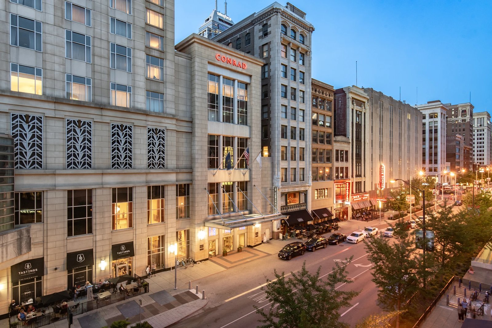 Conrad Indianapolis, how it began