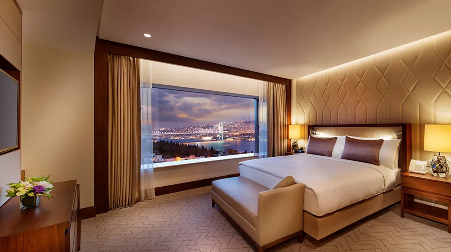 Conrad Istanbul Bosphorus, rooms