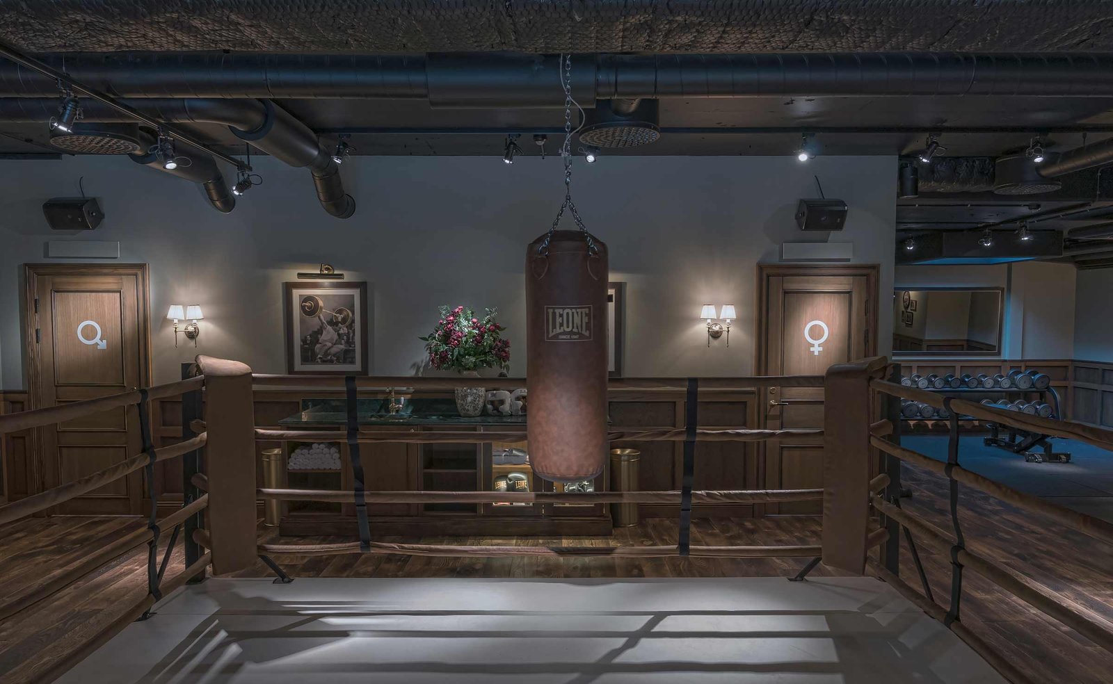 Hotel Bellora, the boxing gym