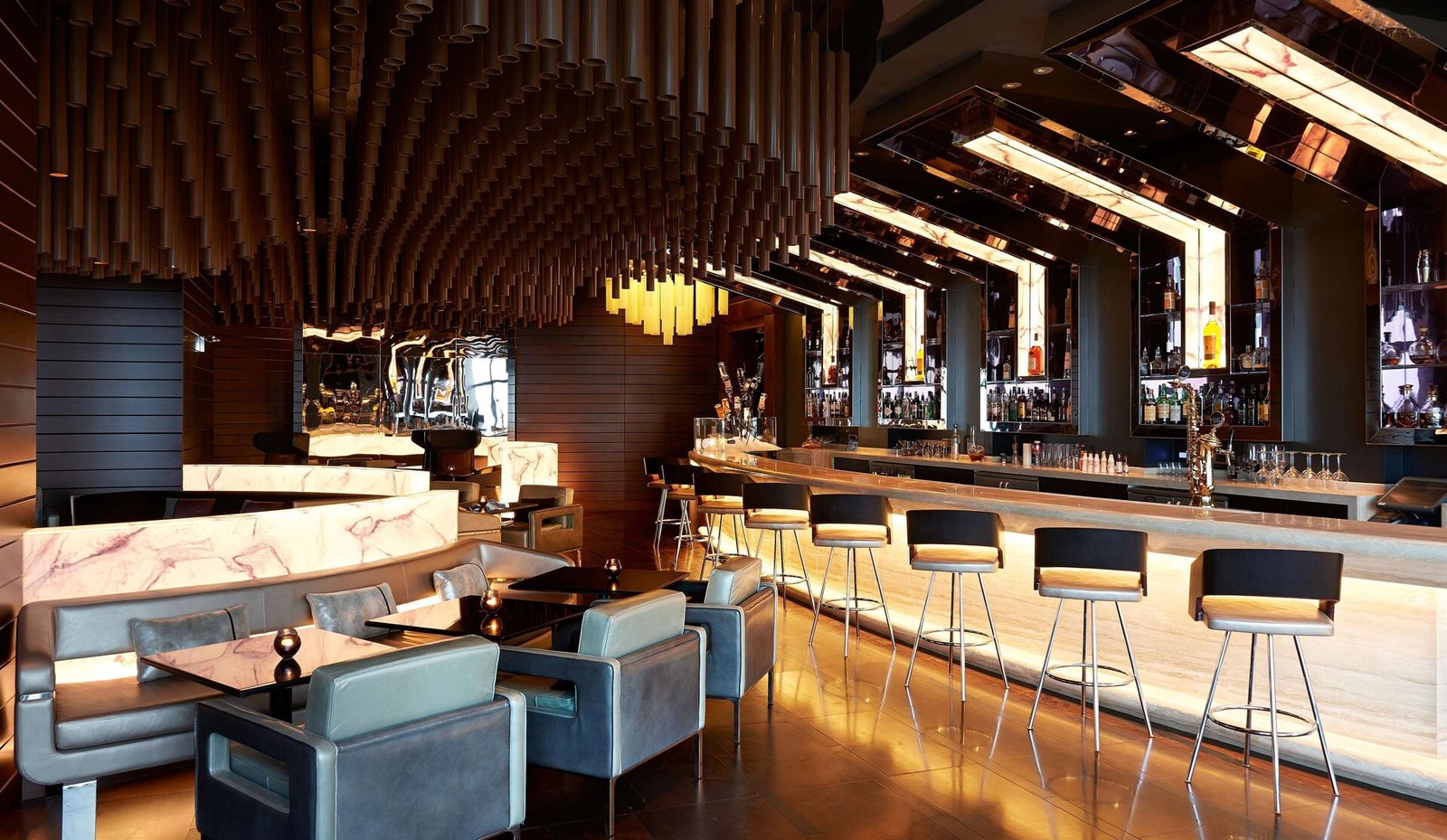 Fairmont Baku Flame Towers, at the table