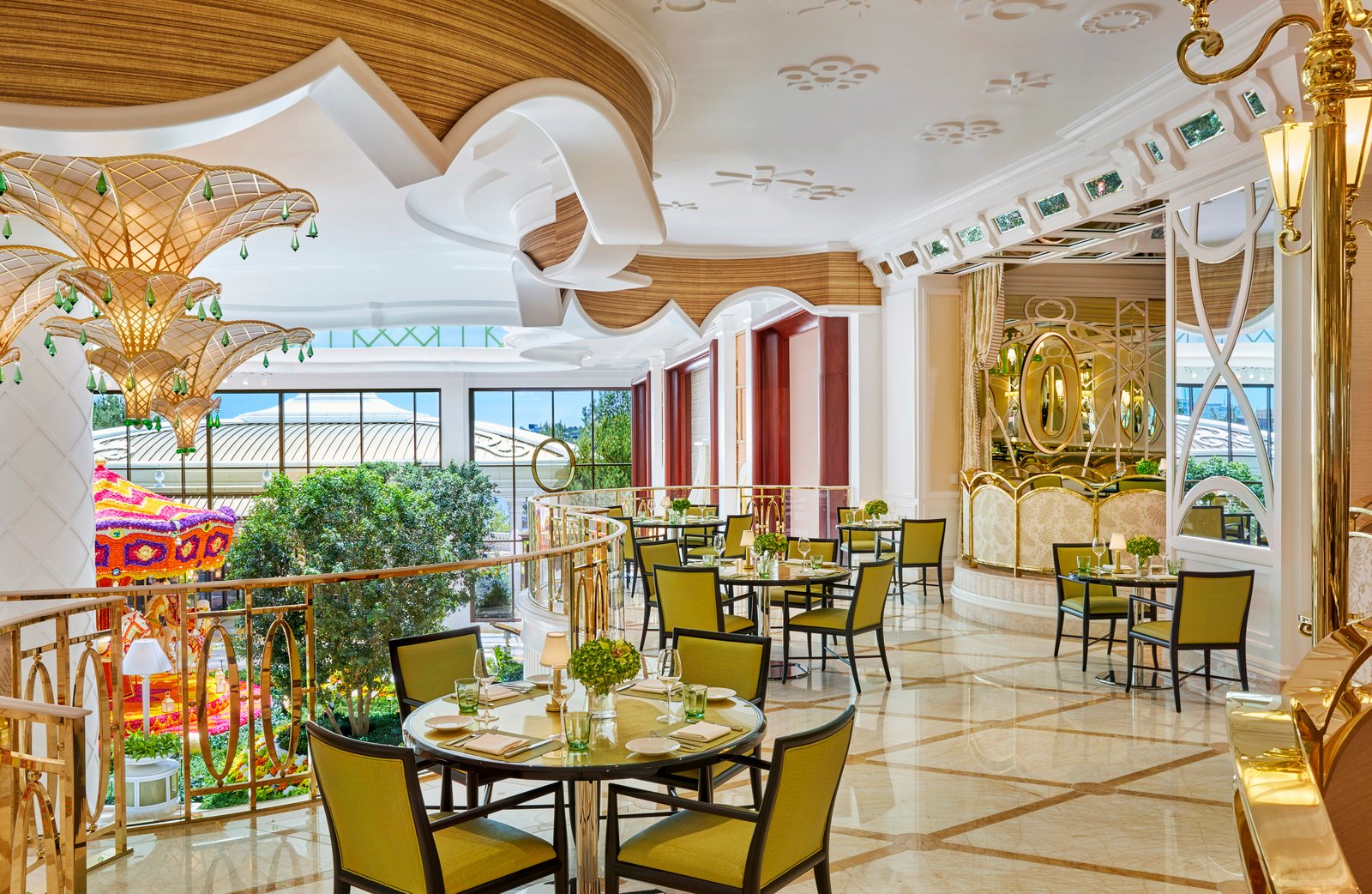 Encore Boston Harbor, at the table